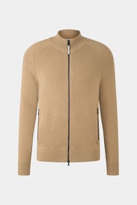 Veste en maille Dexter Camel Veste en maille Dexter Camel