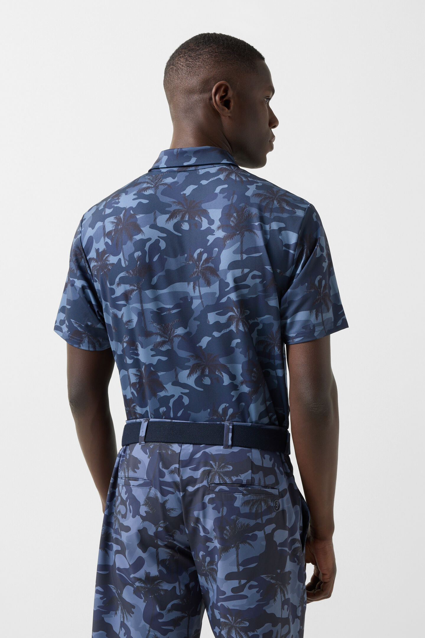 Taron functional short-sleeved top Navy blue