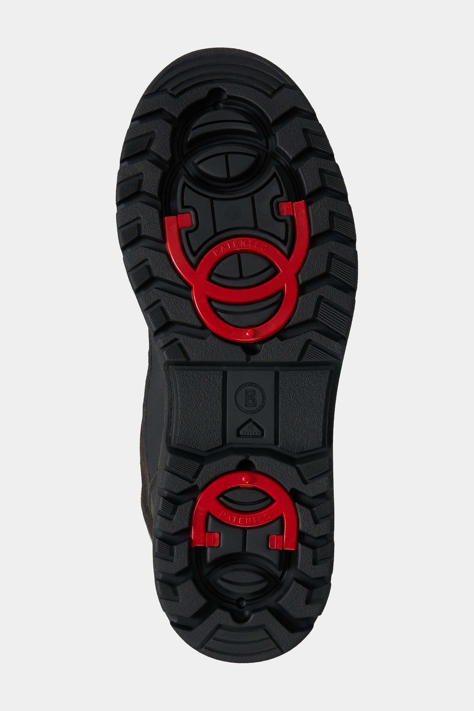 Mid Boots Bansko with spikes Chocolate