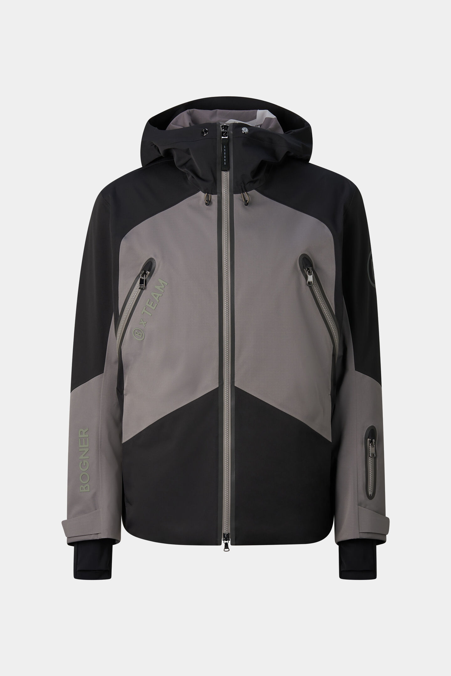 Jasper ski jacket Grey/Black