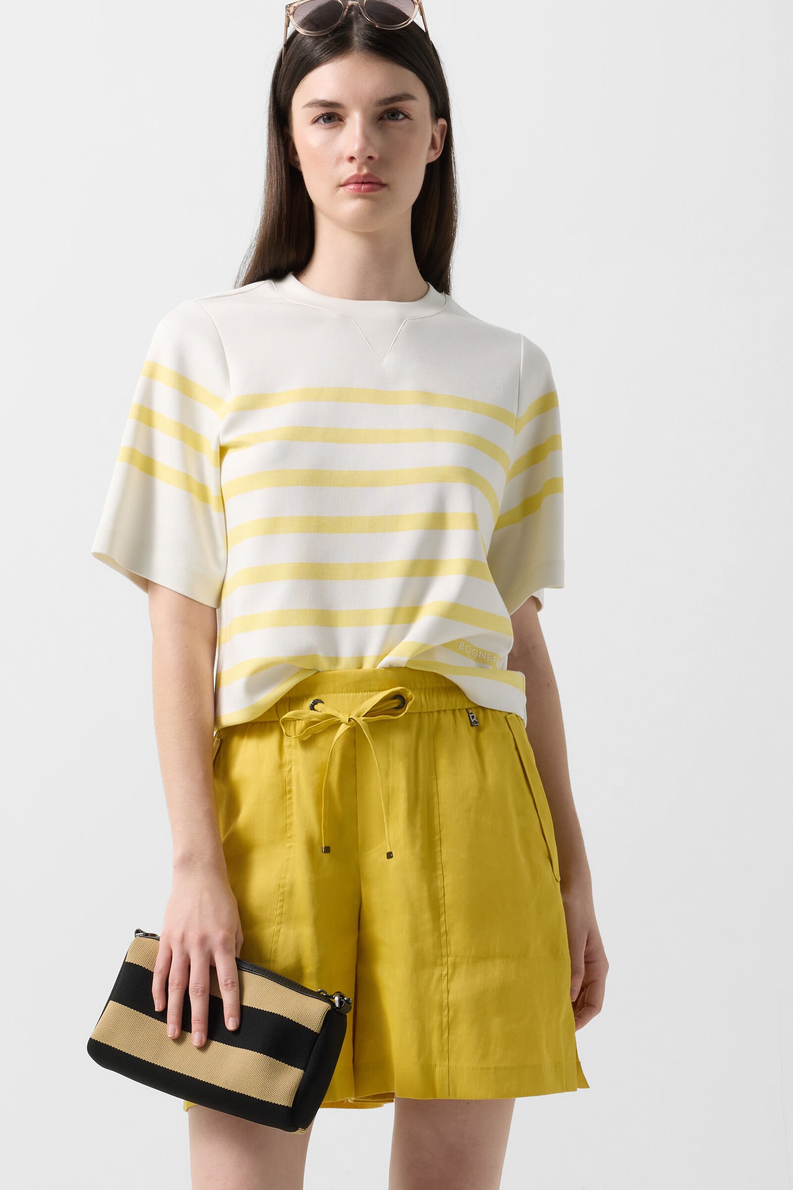 Shirt Stacey Off-white/yellow