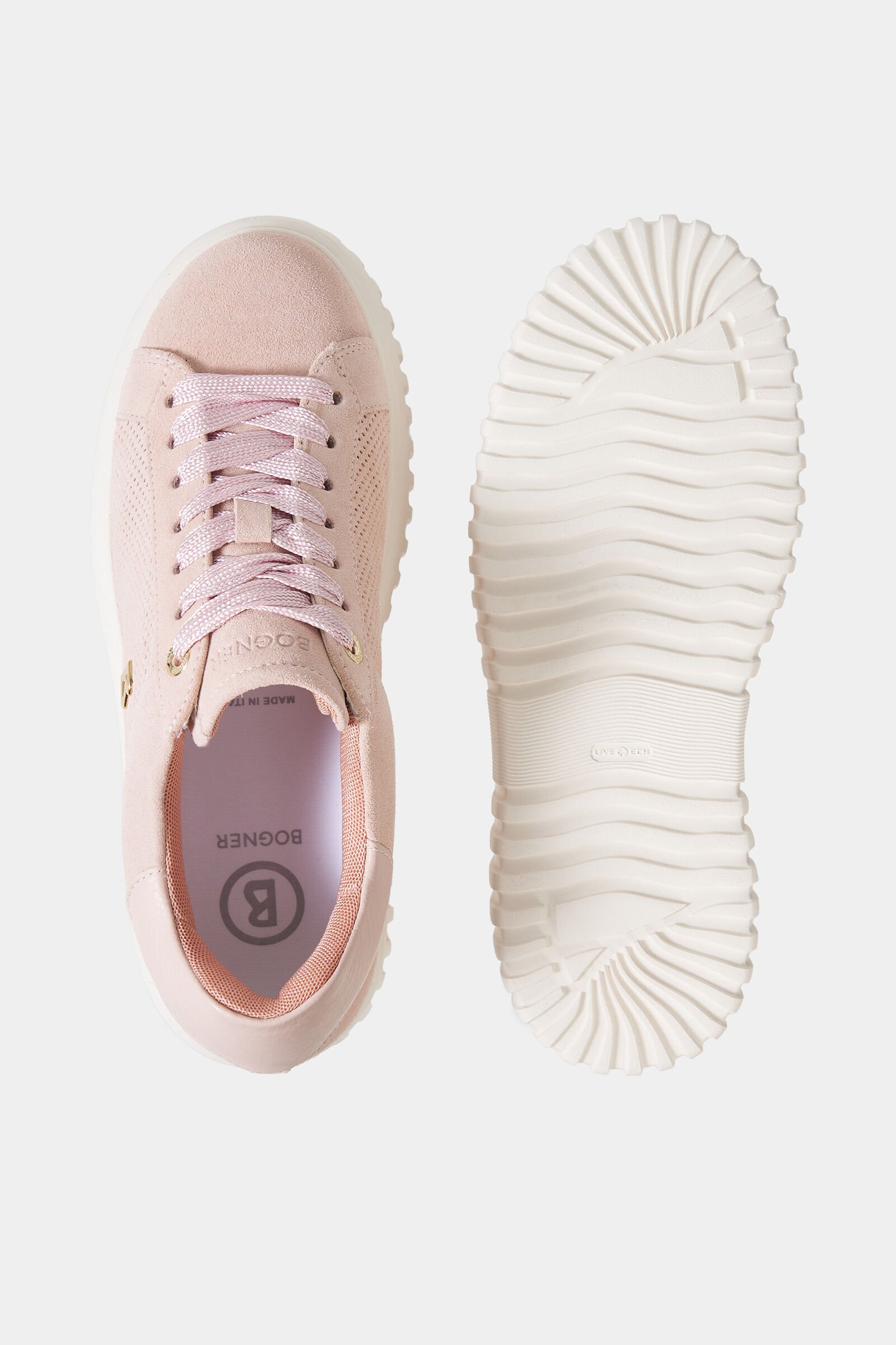 Platform sneaker Singapore Ros&eacute;