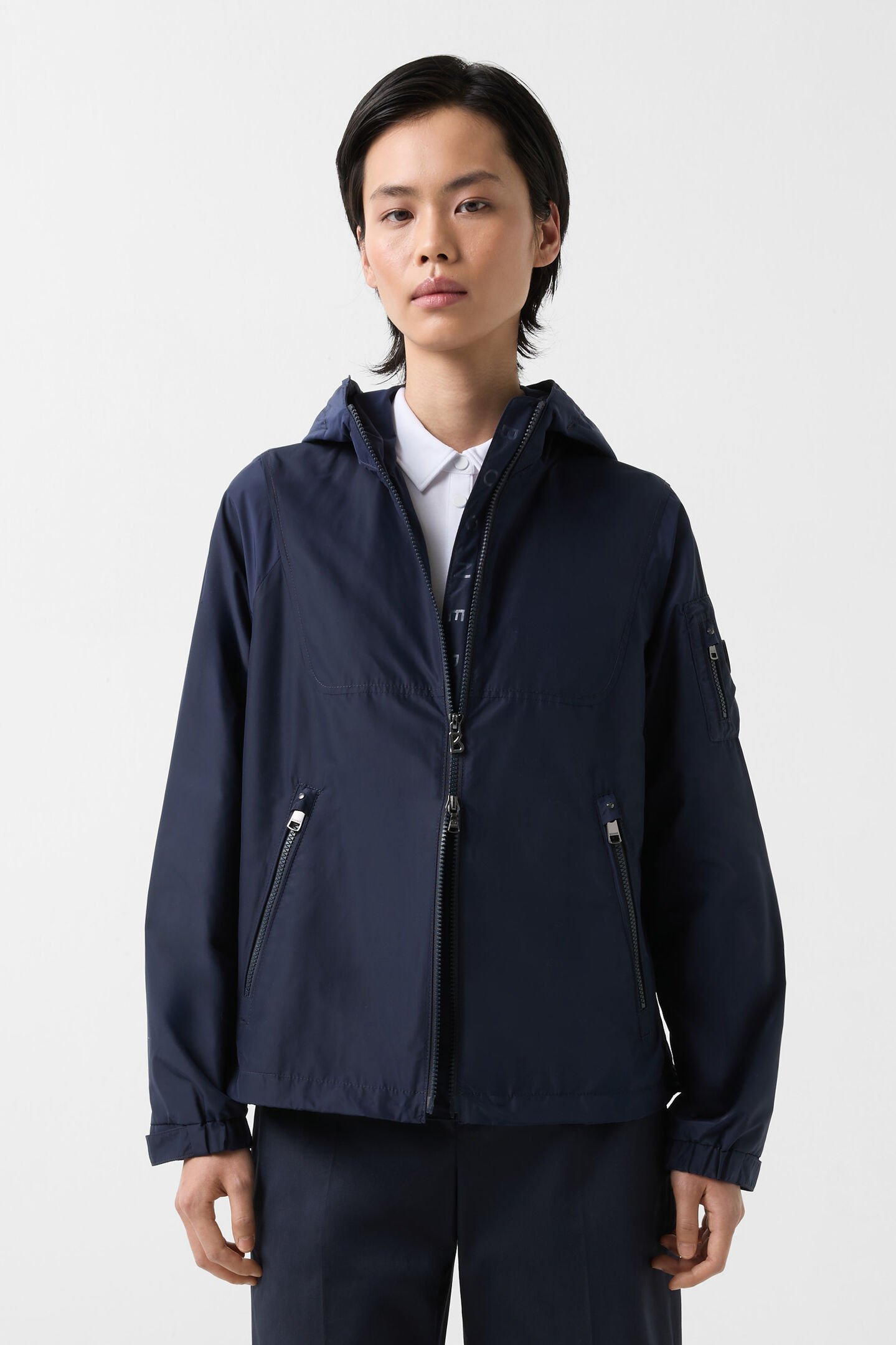 Jacke Zafina Navy-Blau