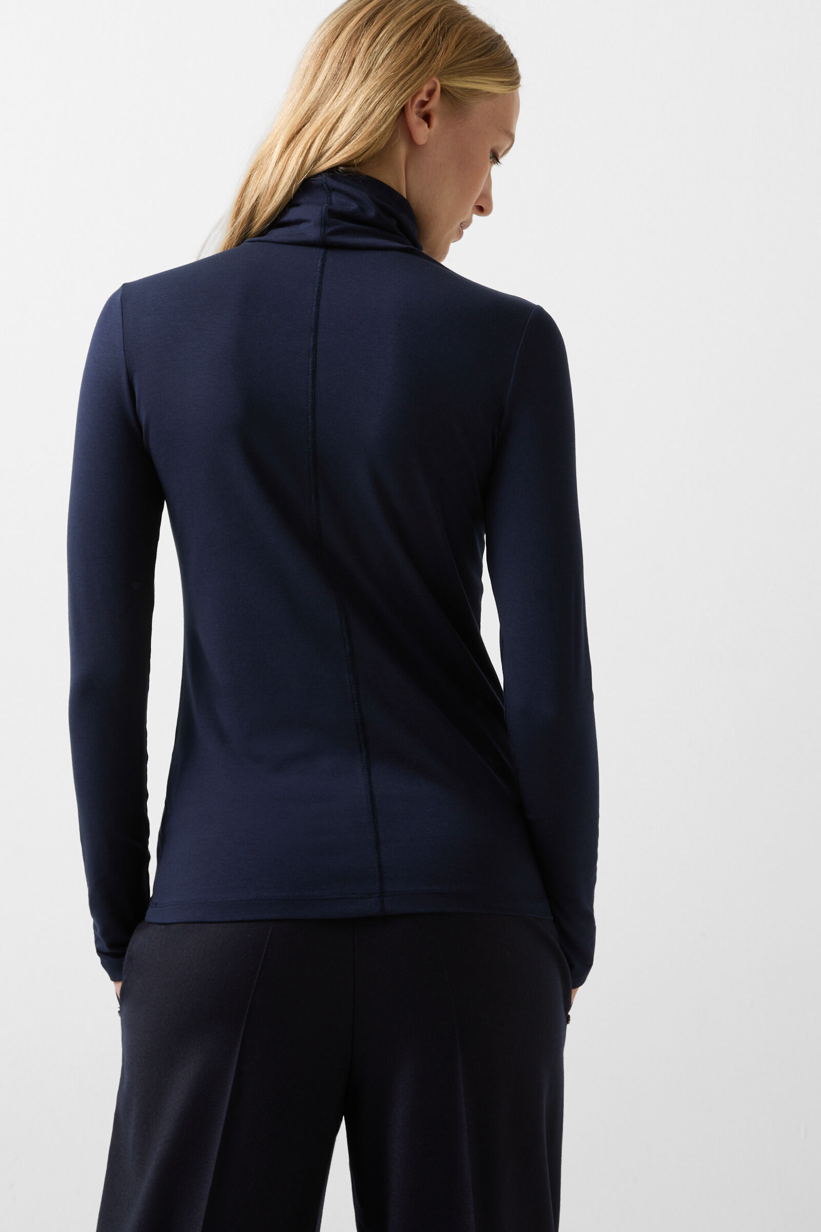 Katinka lange mouw Marineblauw