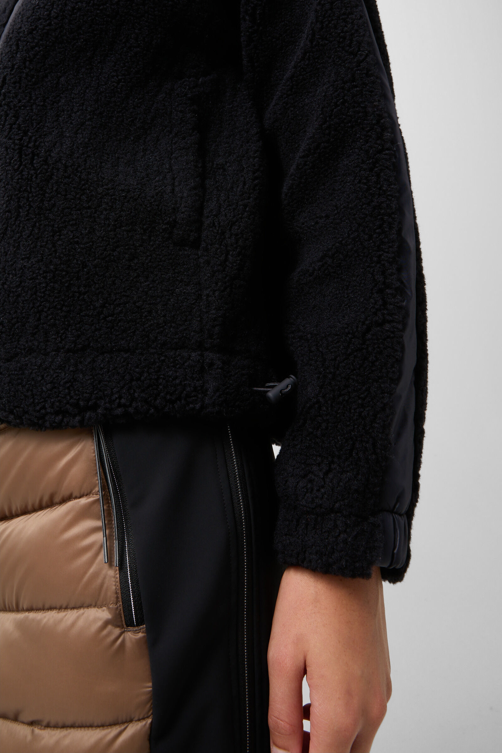 Teddy midlayer Ninetta Black