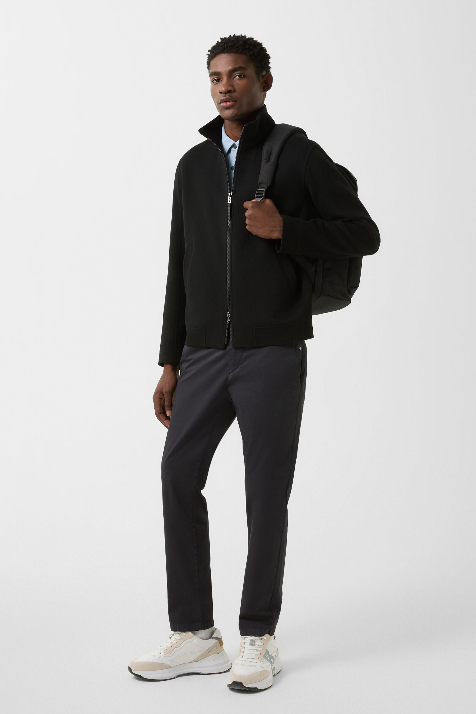 Blouson double face Brice Noir