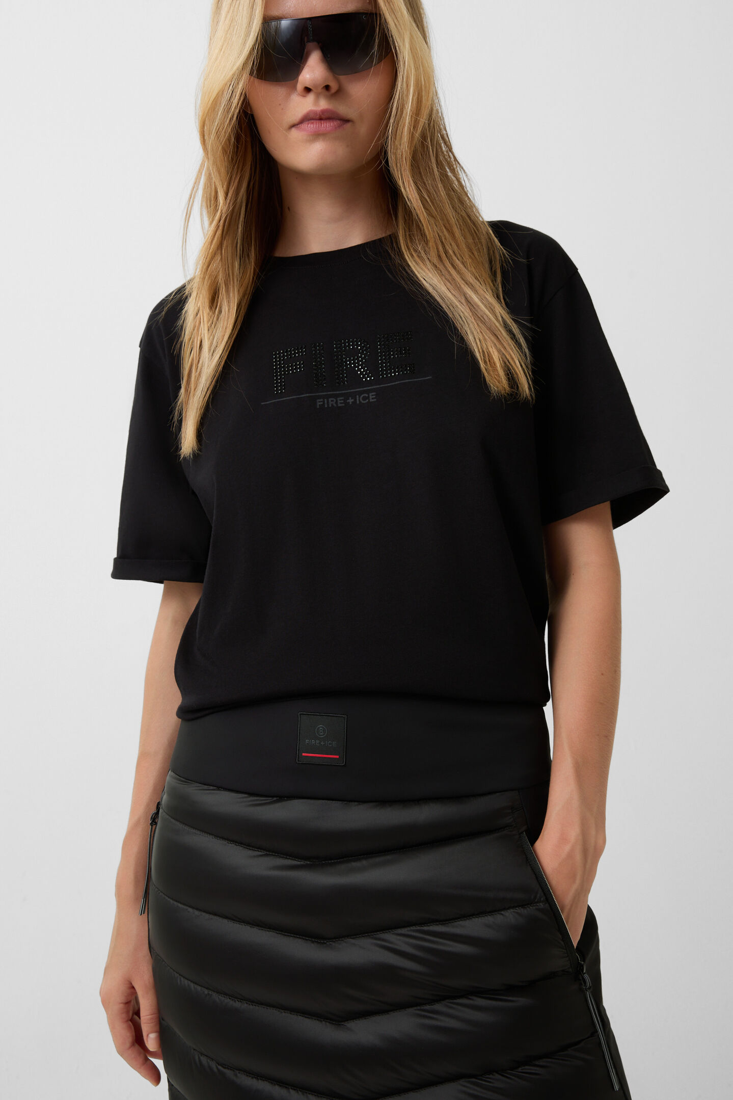 Marei down skirt Black
