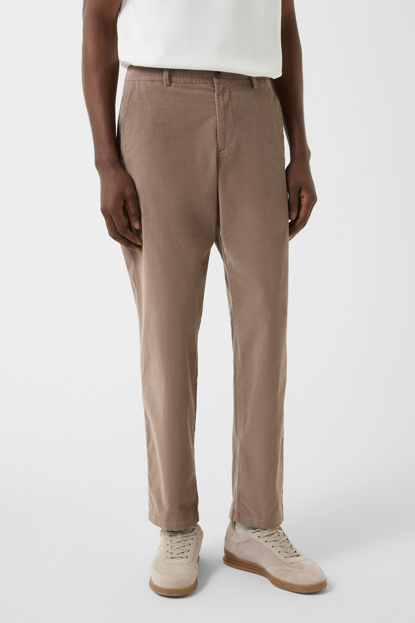 Marcus corduroy trousers Mud