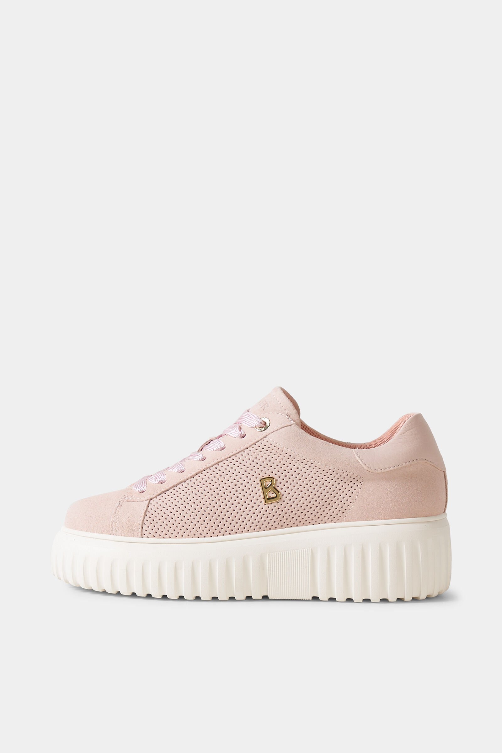 Platform sneaker Singapore Ros&eacute;