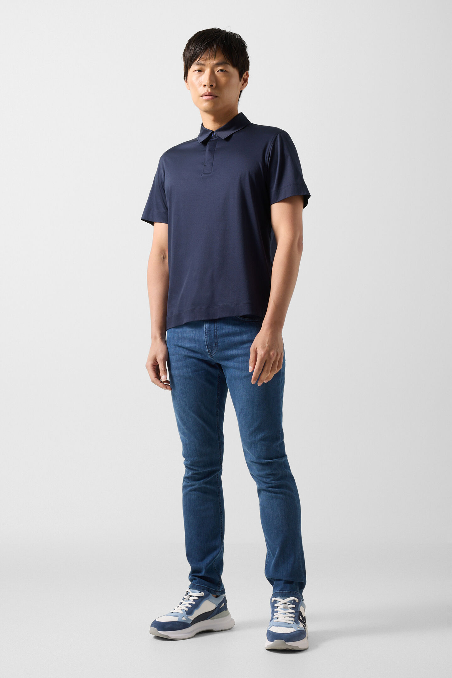 Tayden polo shirt Navy blue