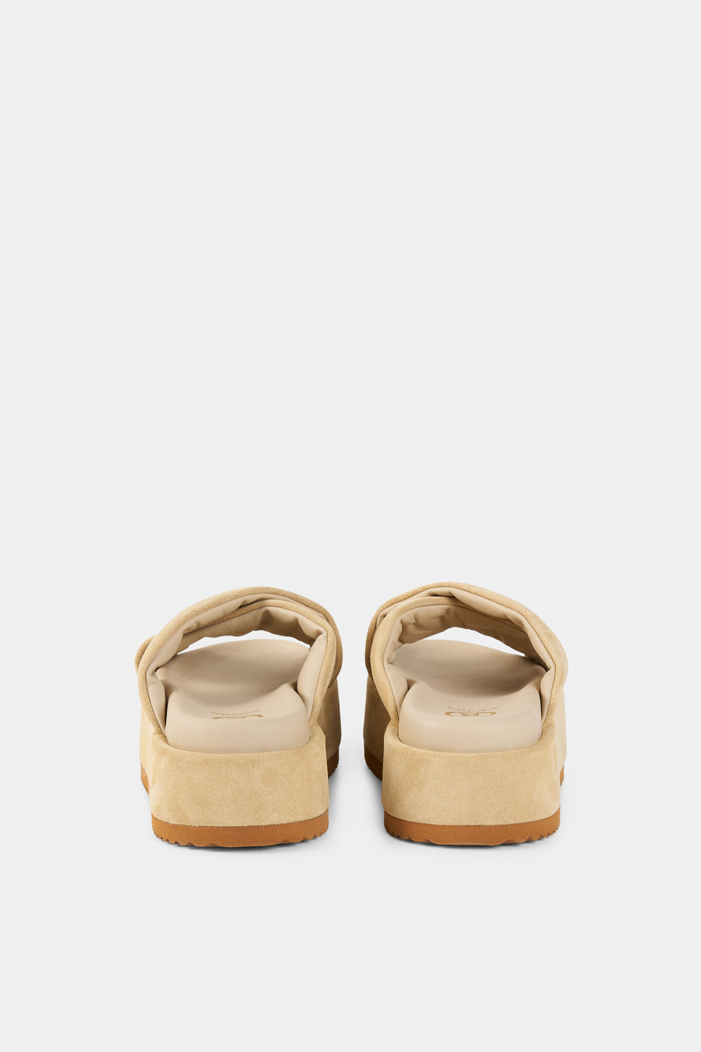 Sorrento platform sandals Beige