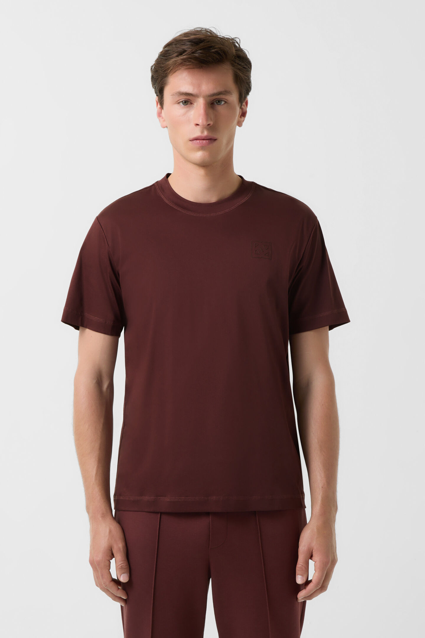T-shirt Lukas Wine red