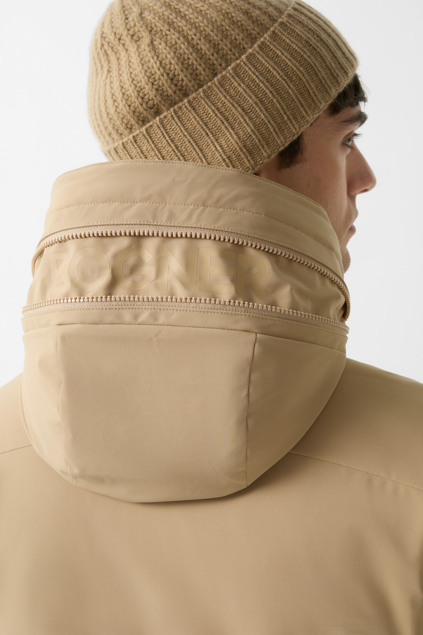 Cobe corduroy ski jacket Beige