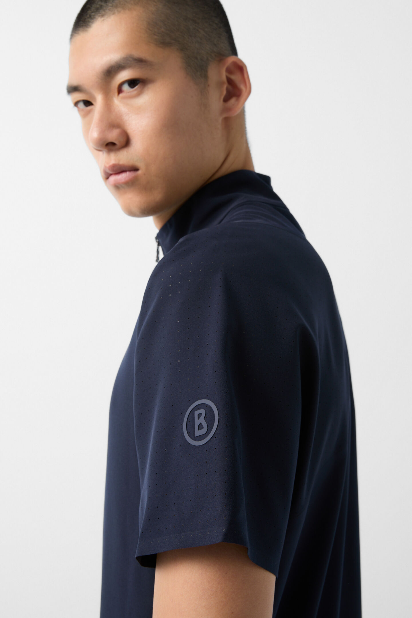 Vajk functional shirt Navy blue