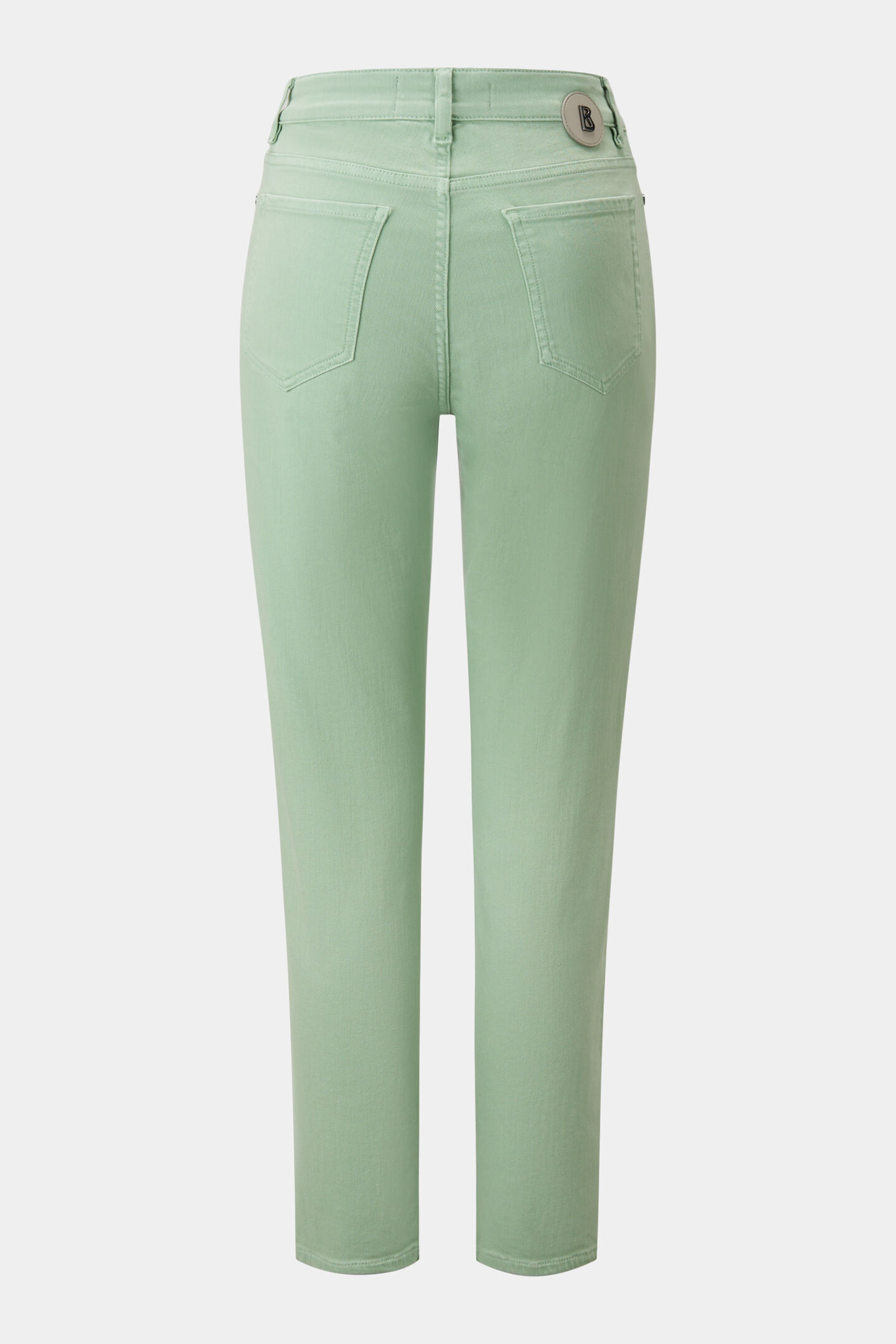 7/8-Slim Fit Jeans Julie Hellgrün
