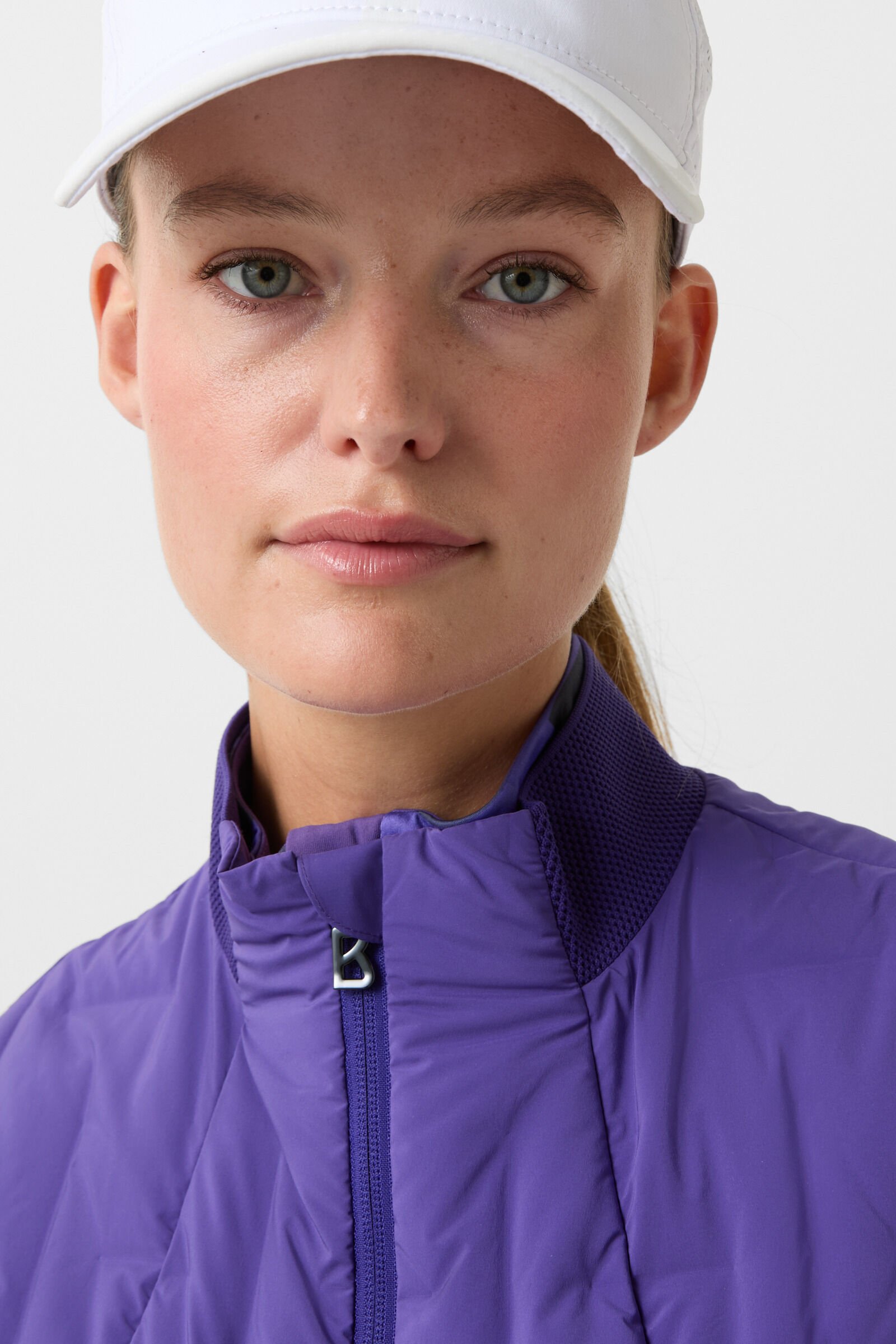 Sia lightweight down waistcoat Violet