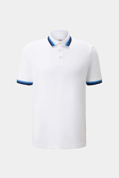 Funktions-Polo-Shirt Arik Weiß