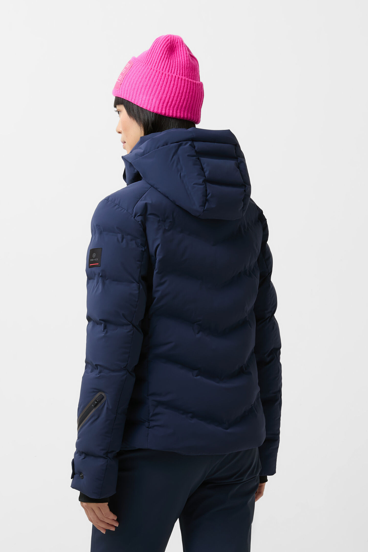 Tech-Sael quilted jacket Dark blue