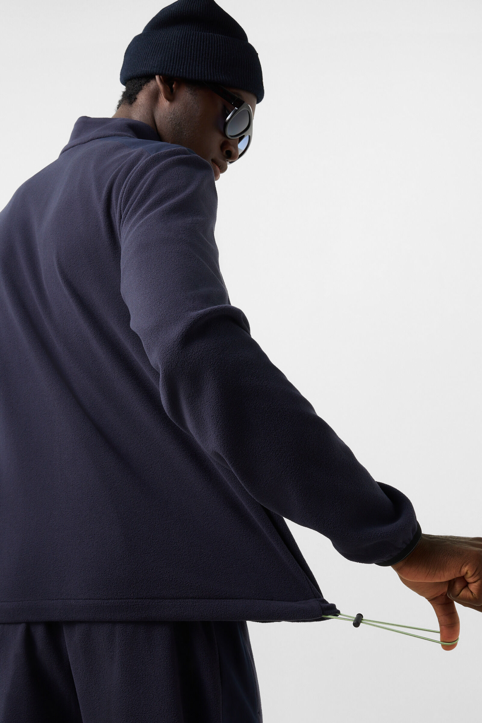 Josh mid-layer fleece jacket Navy