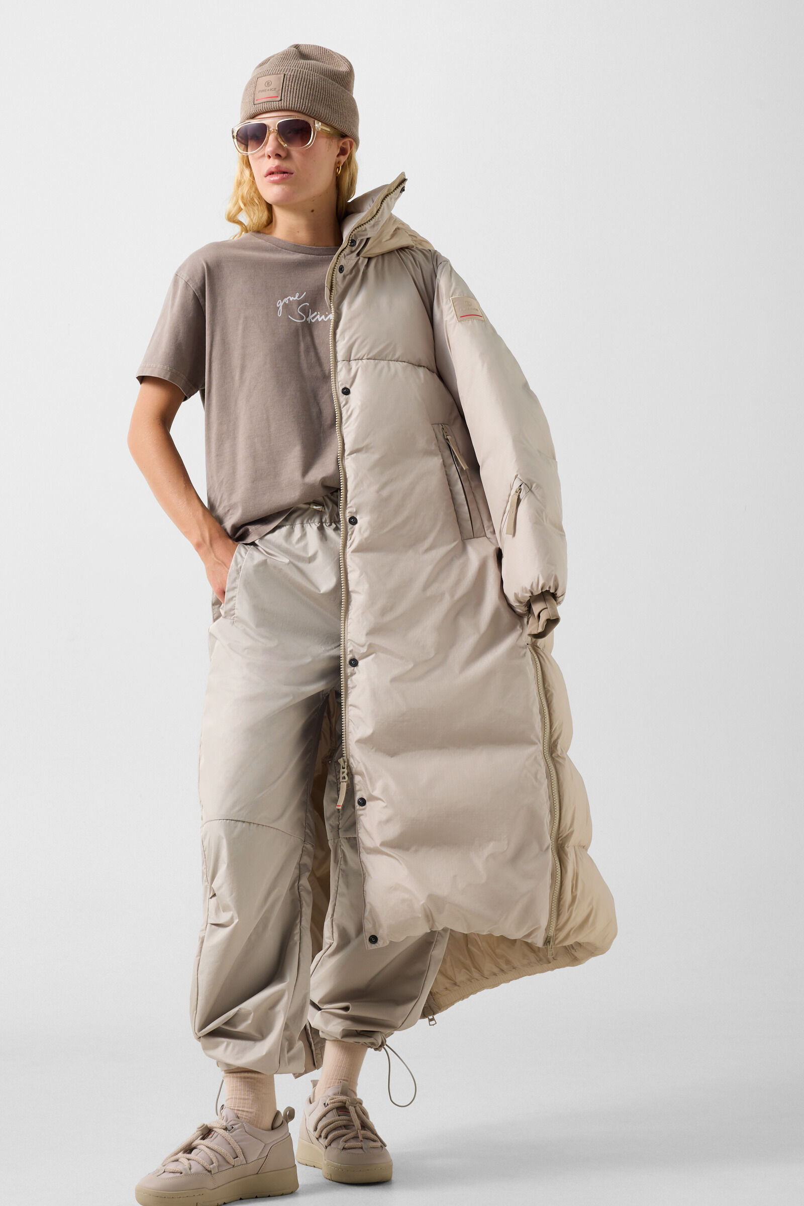 Deleen functional trousers Beige