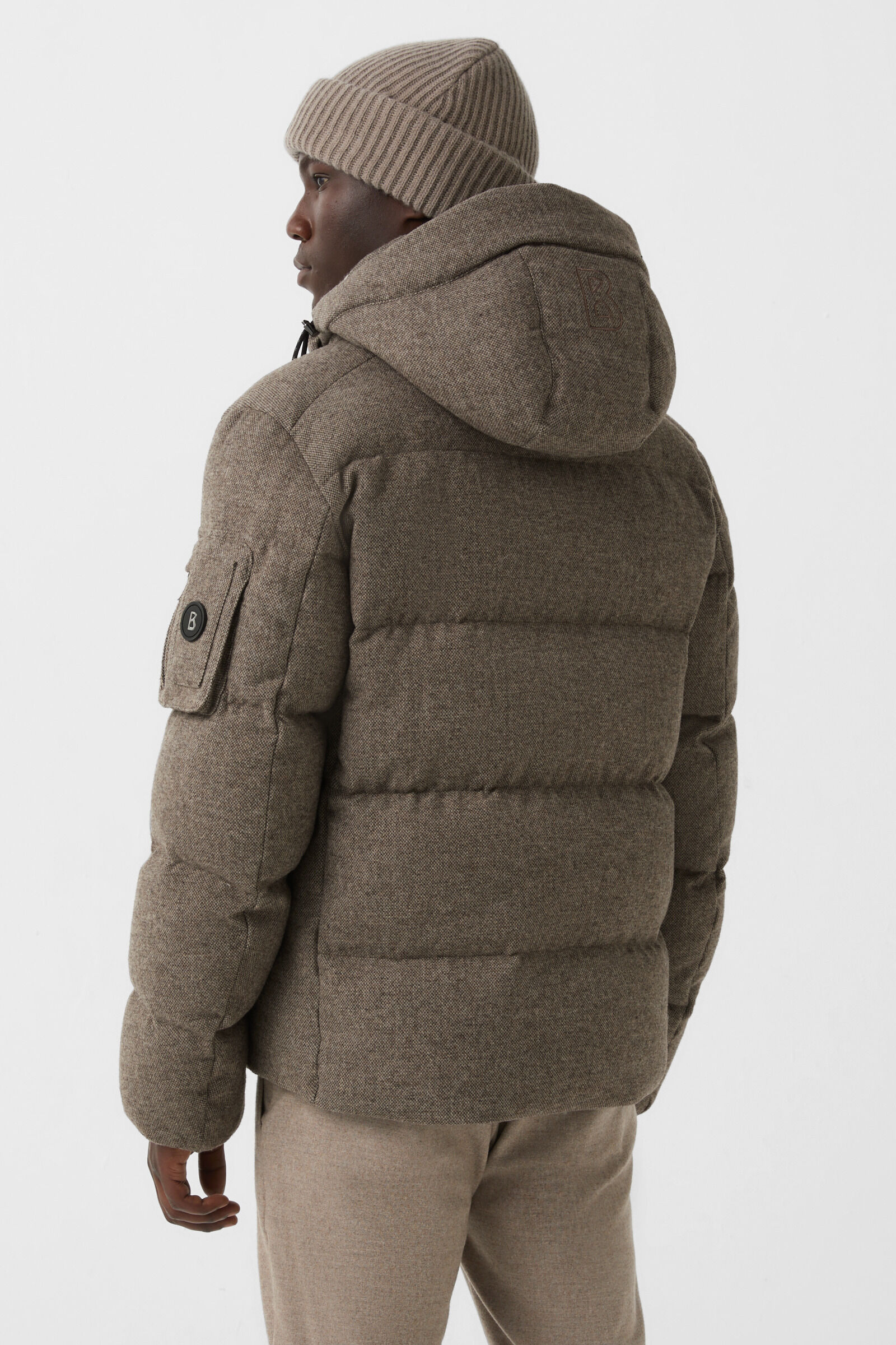 Jamy down jacket Greige