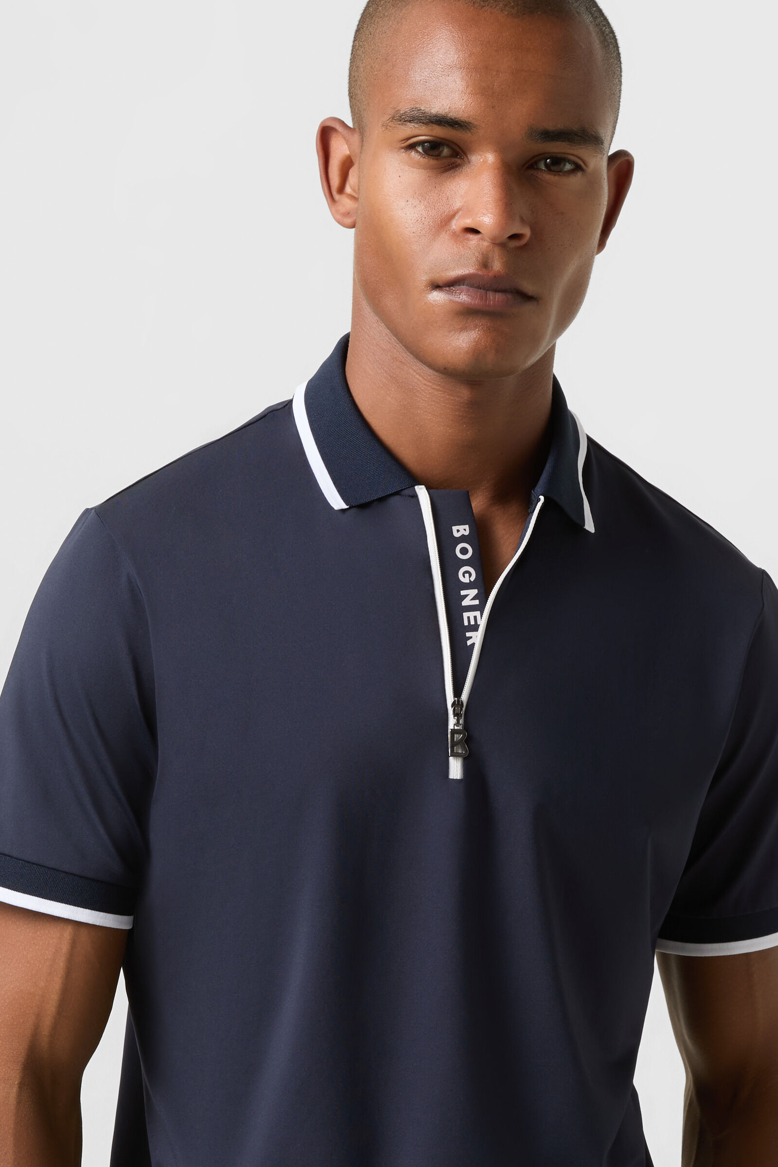 Funktions-Polo-Shirt Cody Navy-Blau