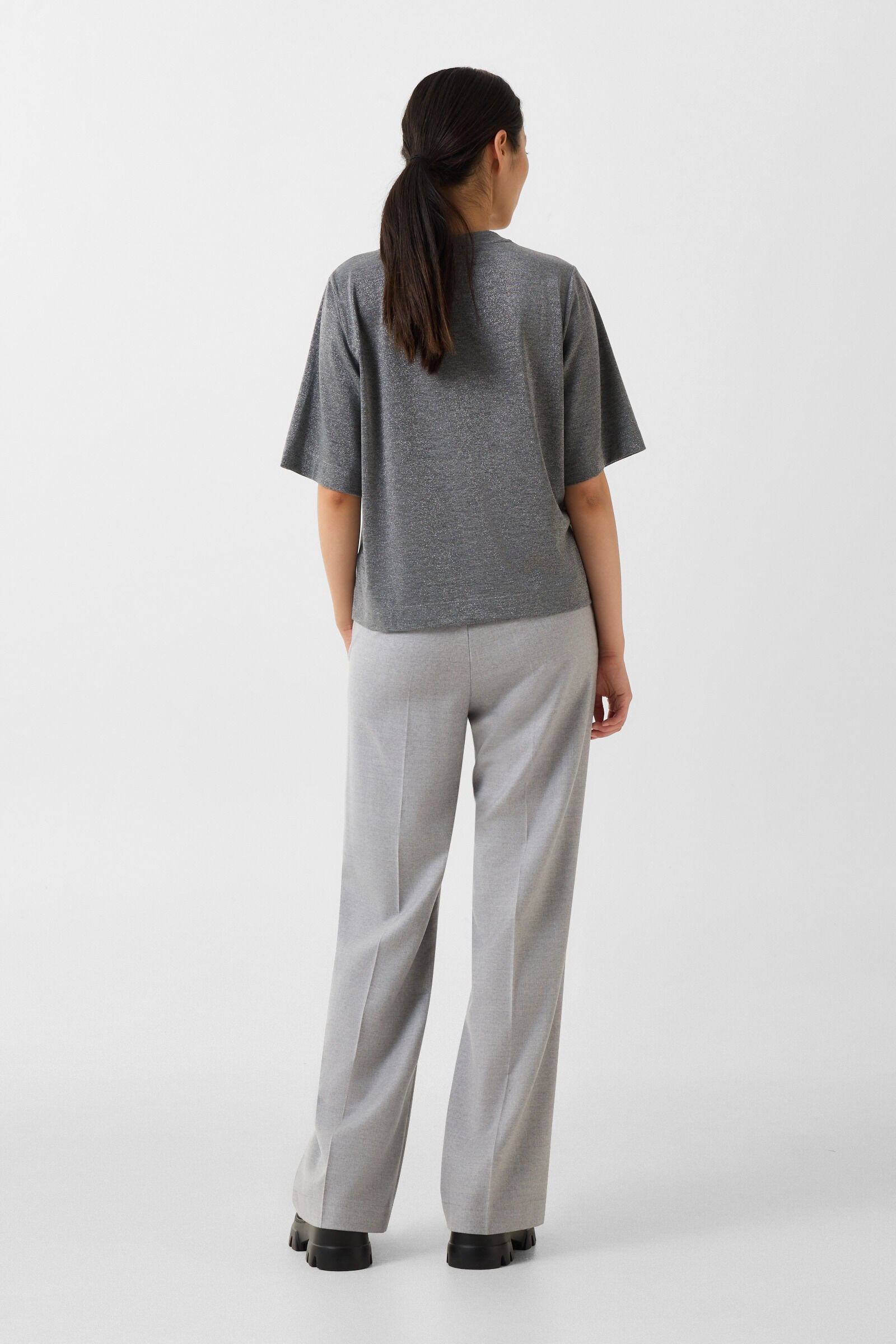 Jersey-T-Shirt Dorothy Grau