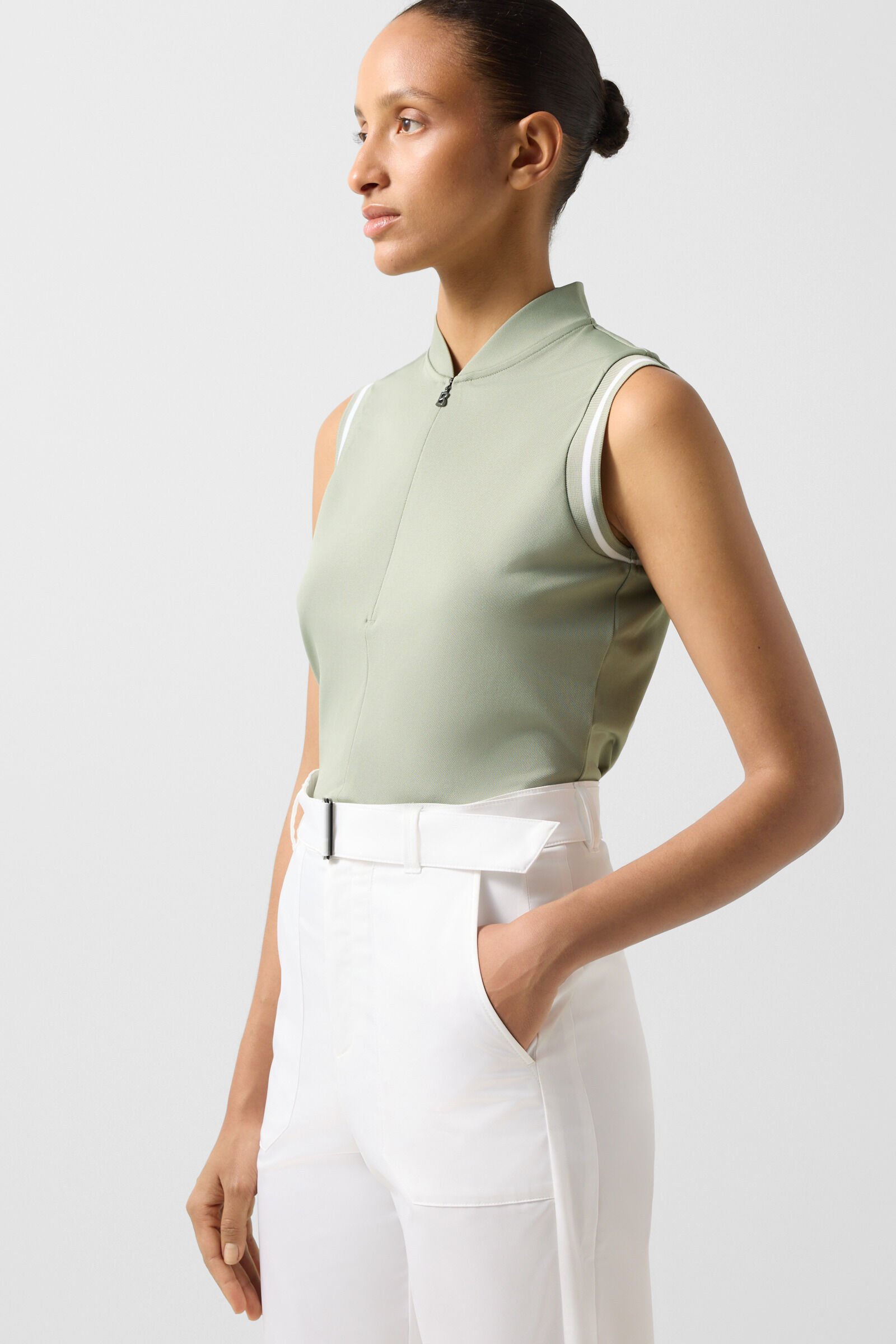 Evi polo top Eucalyptus