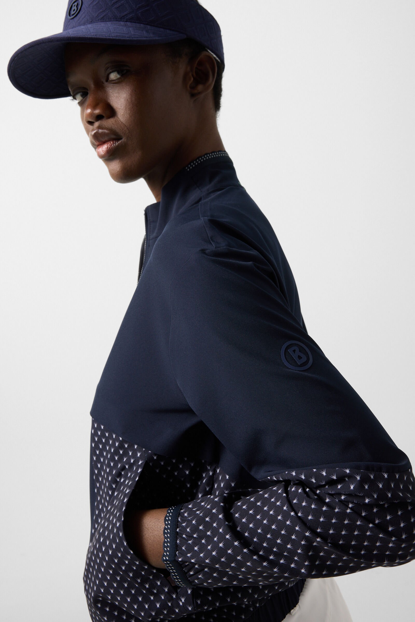 Tonie functional jacket Navy blue