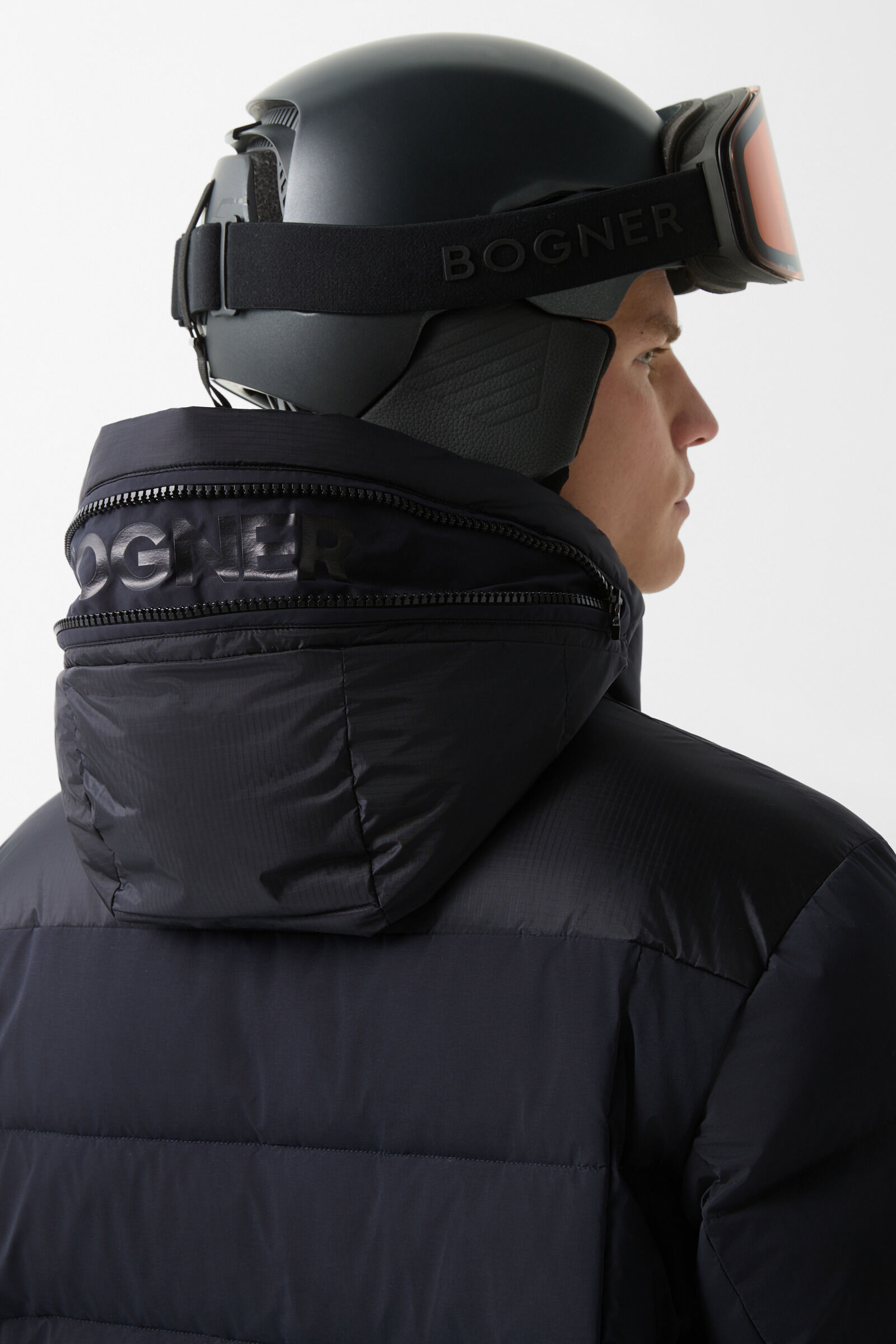 Blaine quilted jacket Black