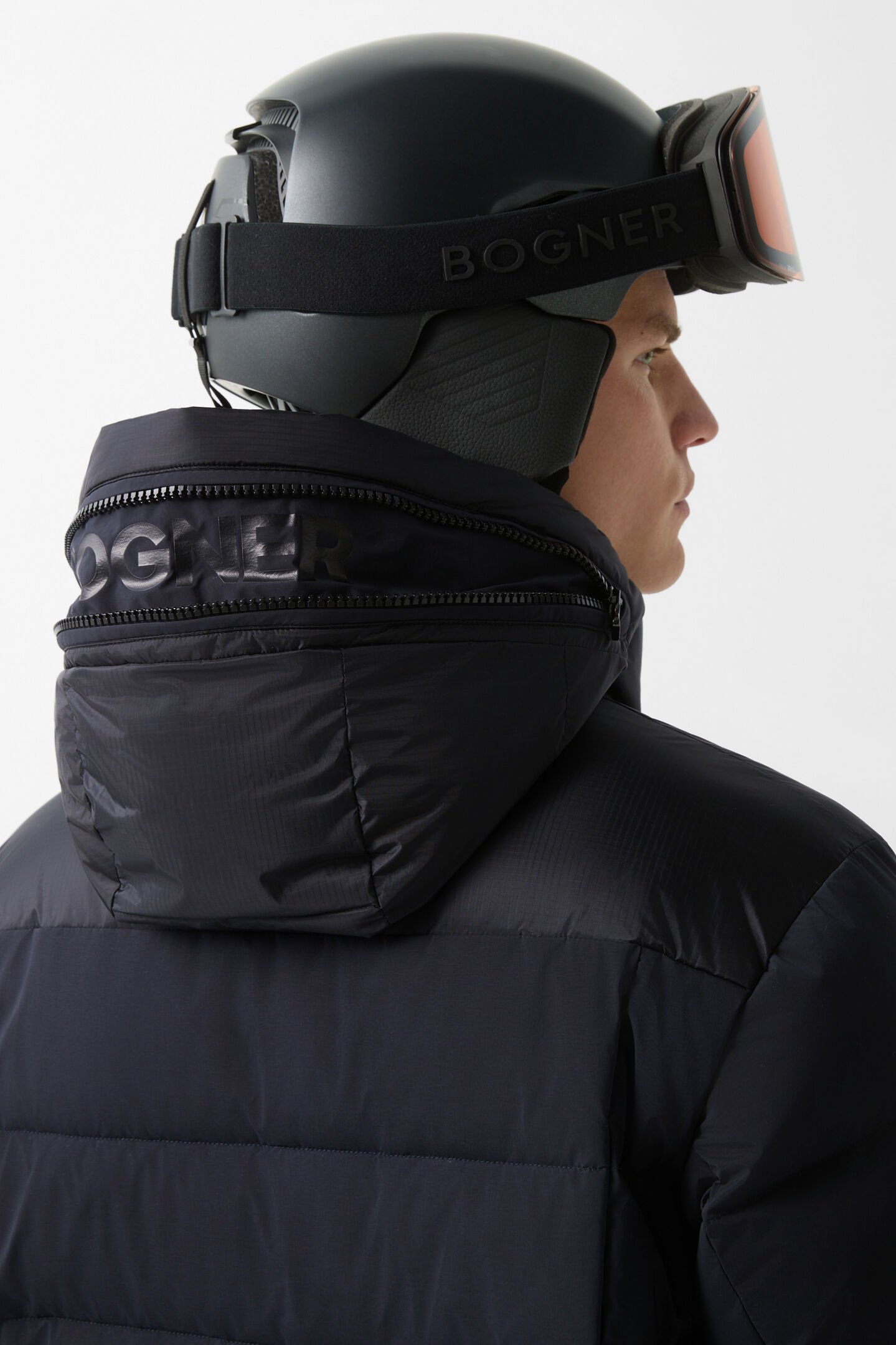 Blaine quilted jacket Black