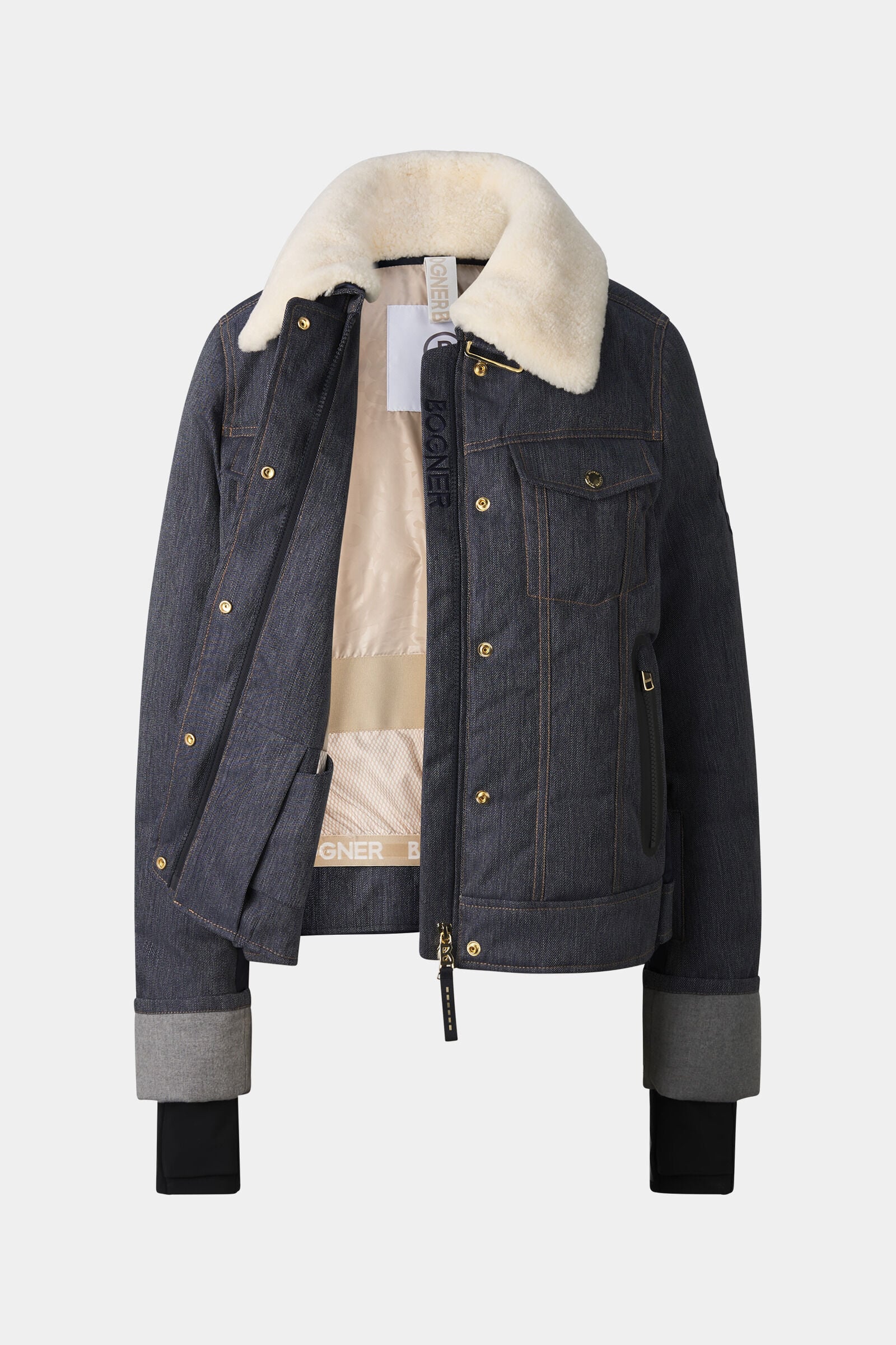 Jeans-Skijacke Dena Navy