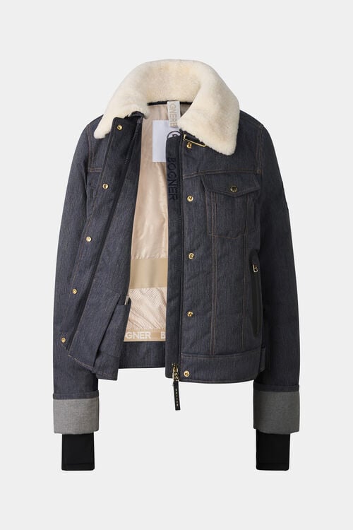 Jeans-Skijacke Dena Denim Blue