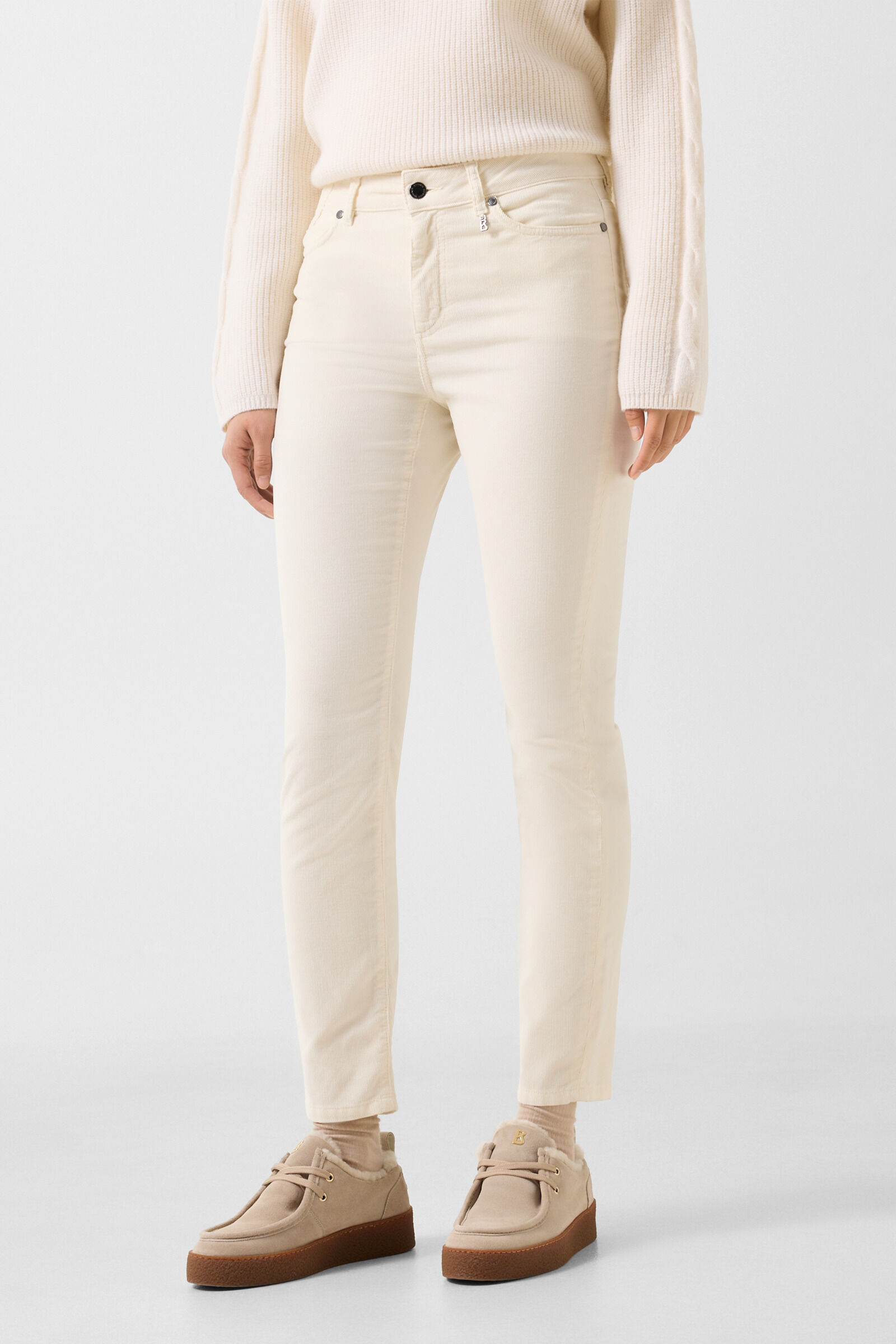 Julie corduroy trousers Off-White