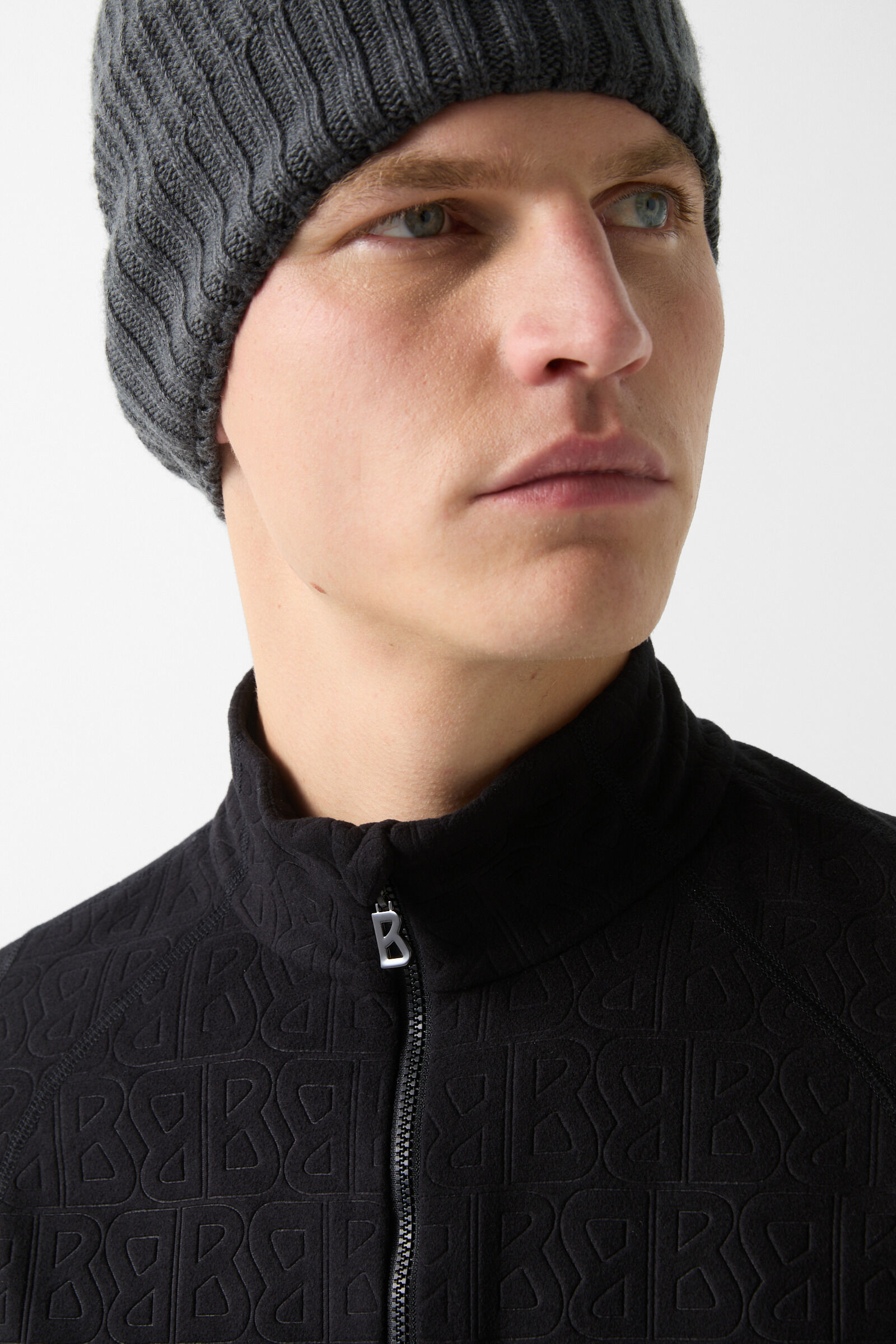 Harry fleece first layer Black