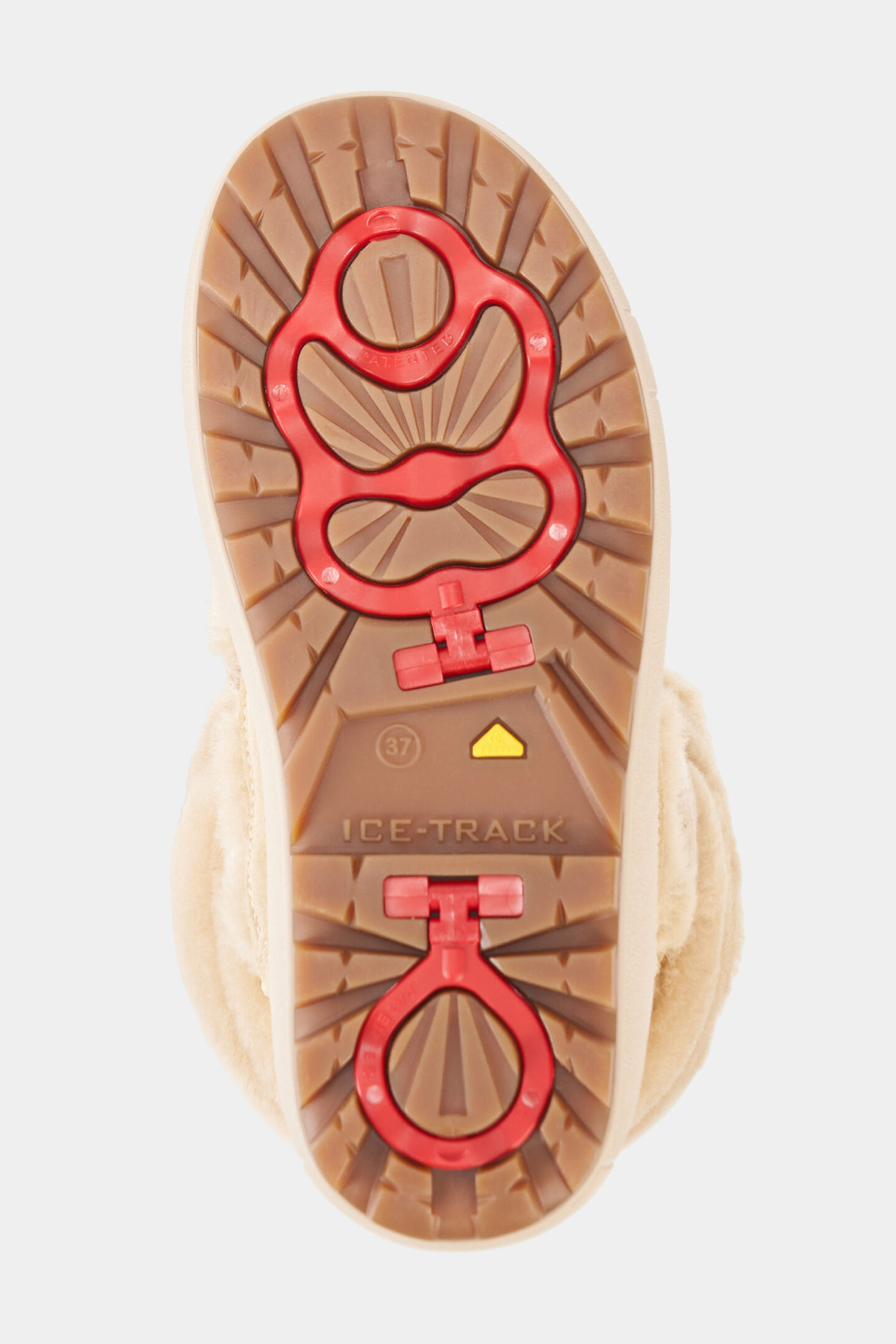 Snow Boots Chamonix mit Spikes Beige