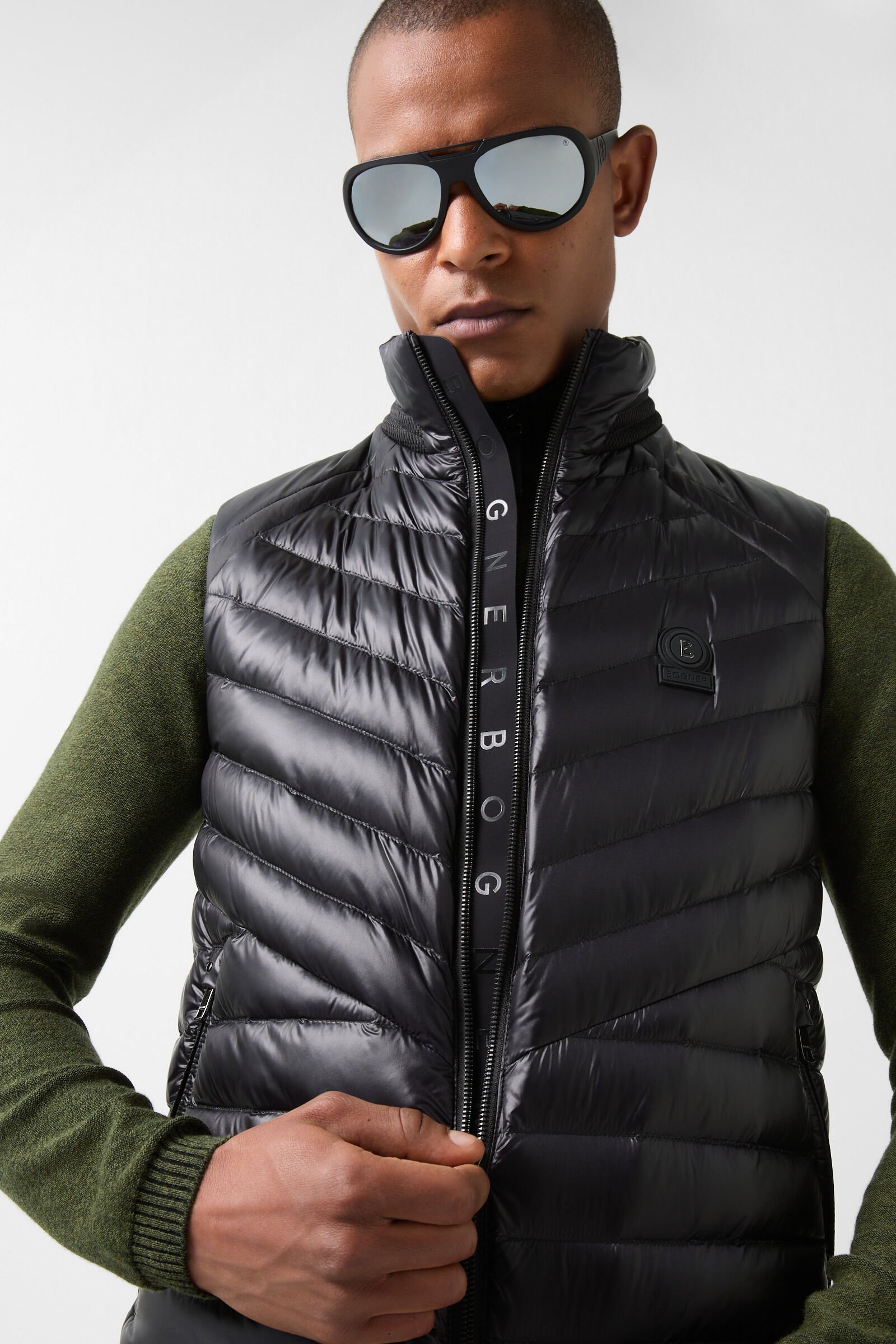 BOGNER Lasse Lightweight down gilet for men
