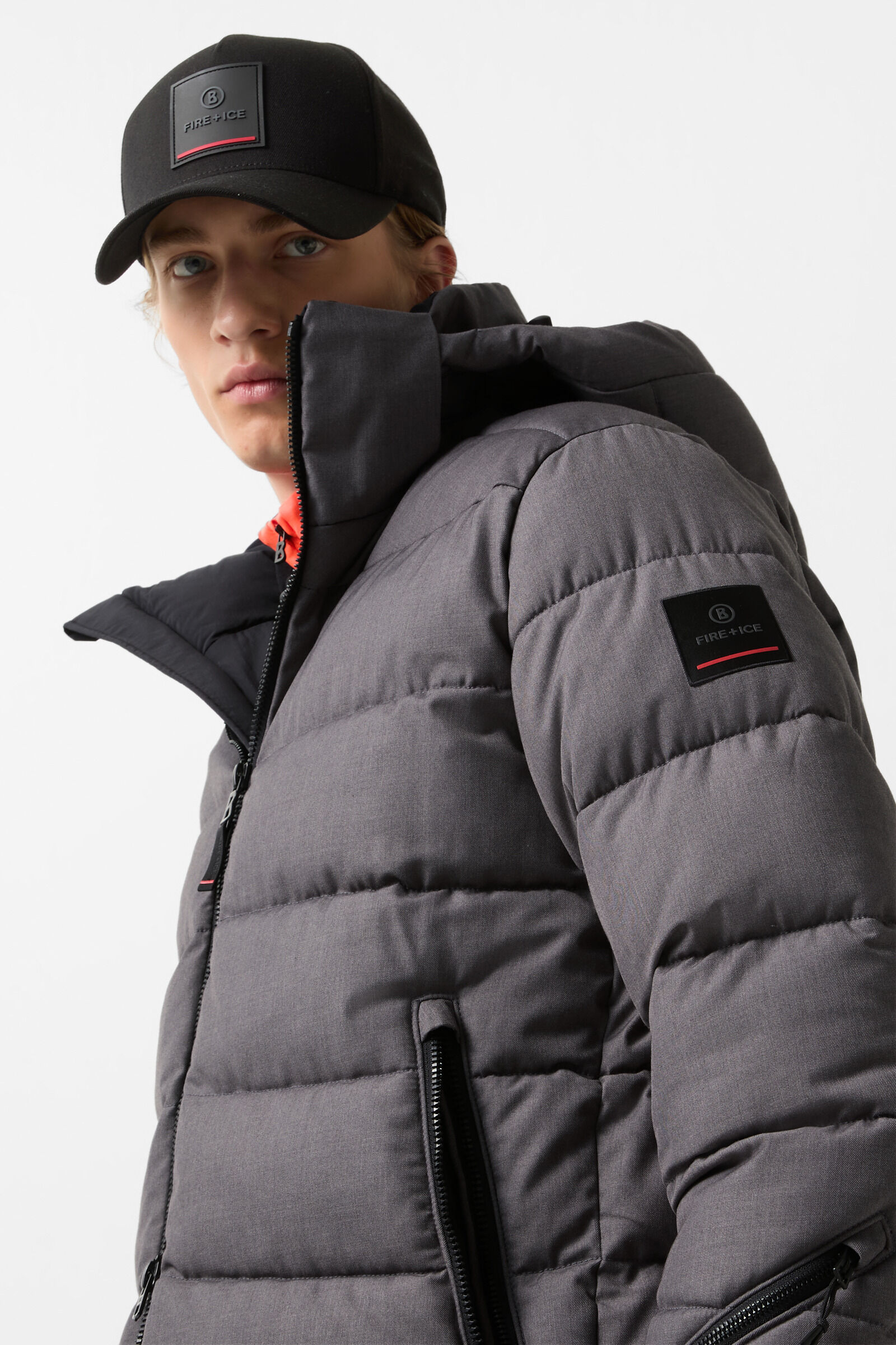 Luka quilted jacket Grey