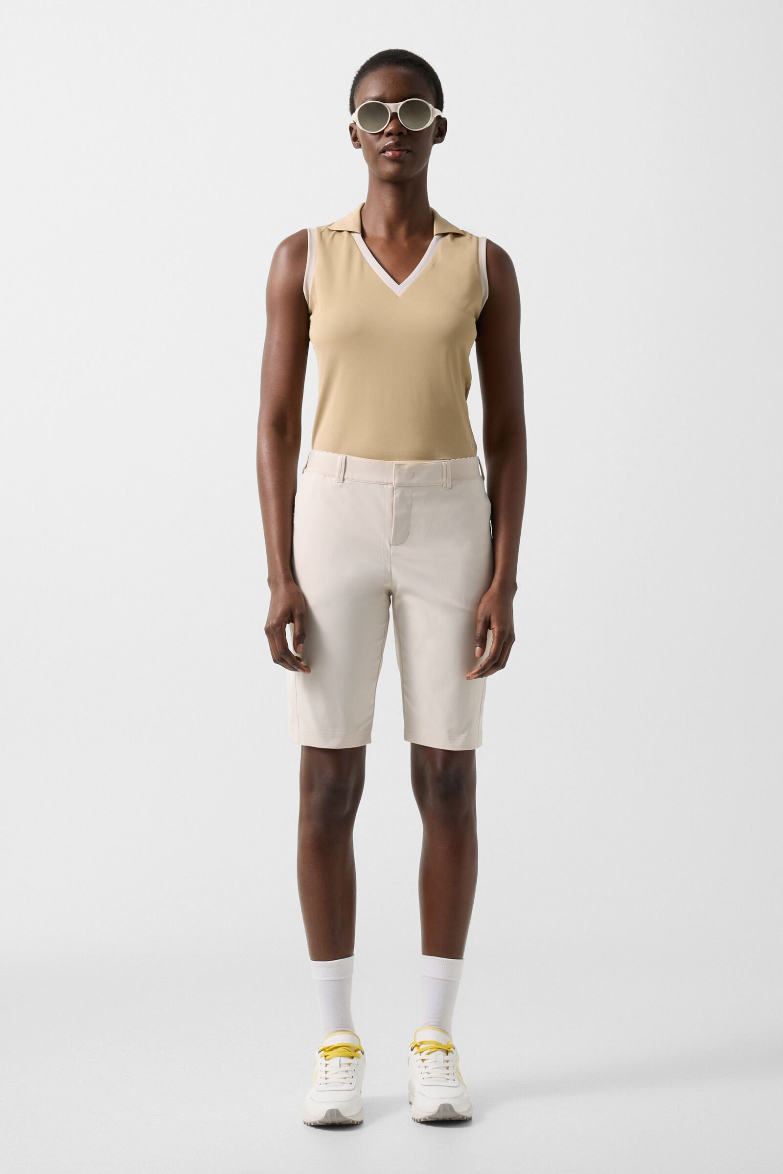 Zita functional Bermuda shorts Sand