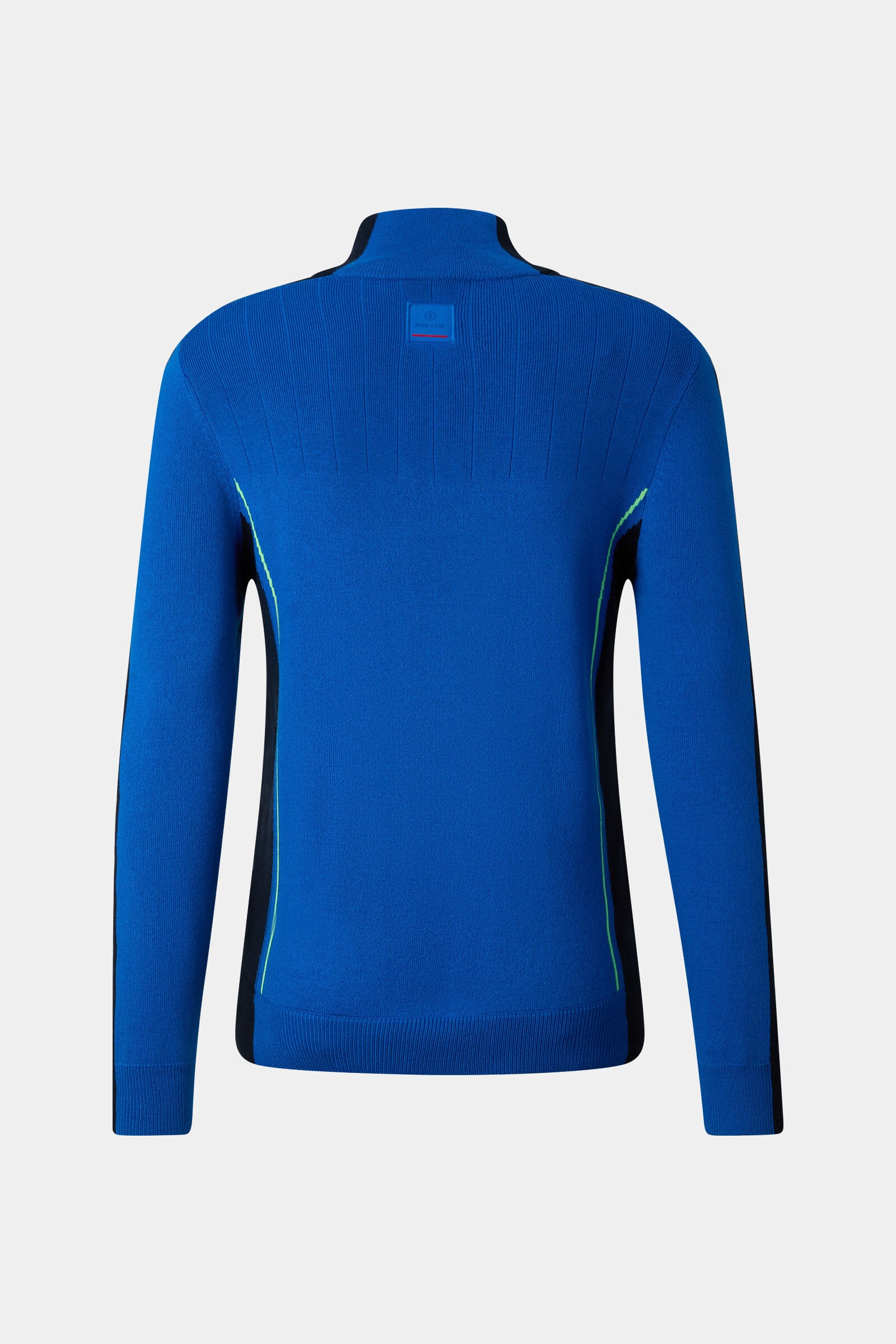 Laurens knitted turtleneck jumper Blue/Black
