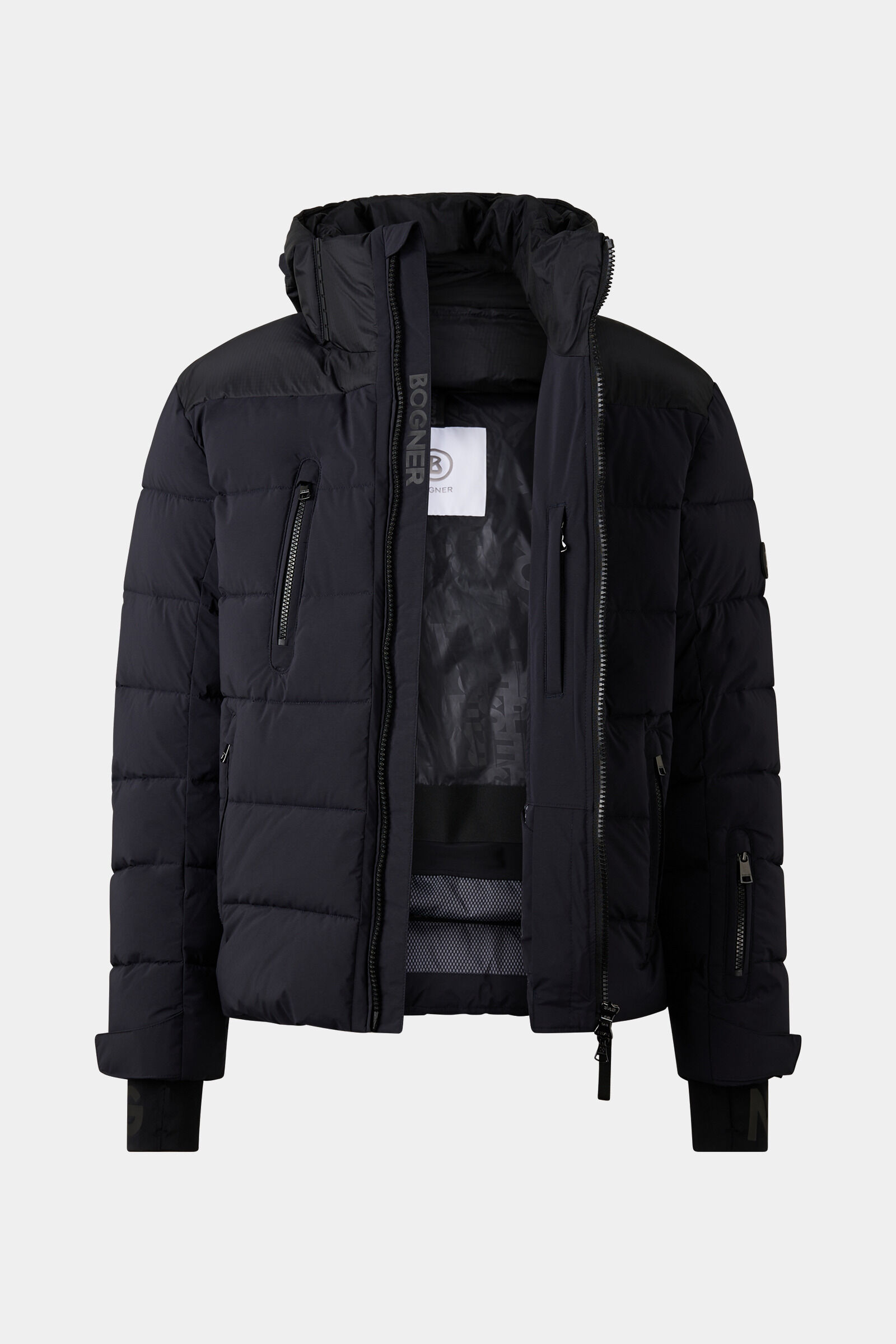 Blaine quilted jacket Black