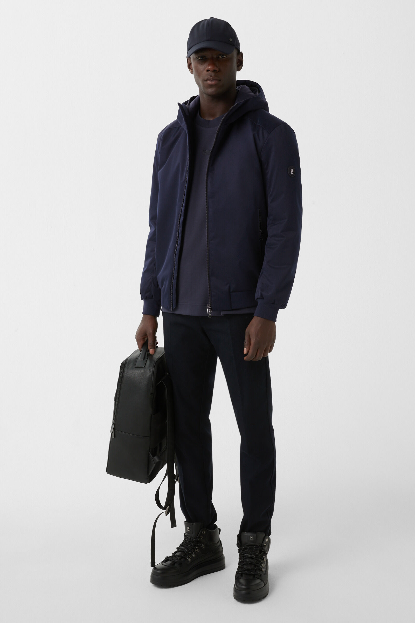 Blouson Vick Navy-Blau