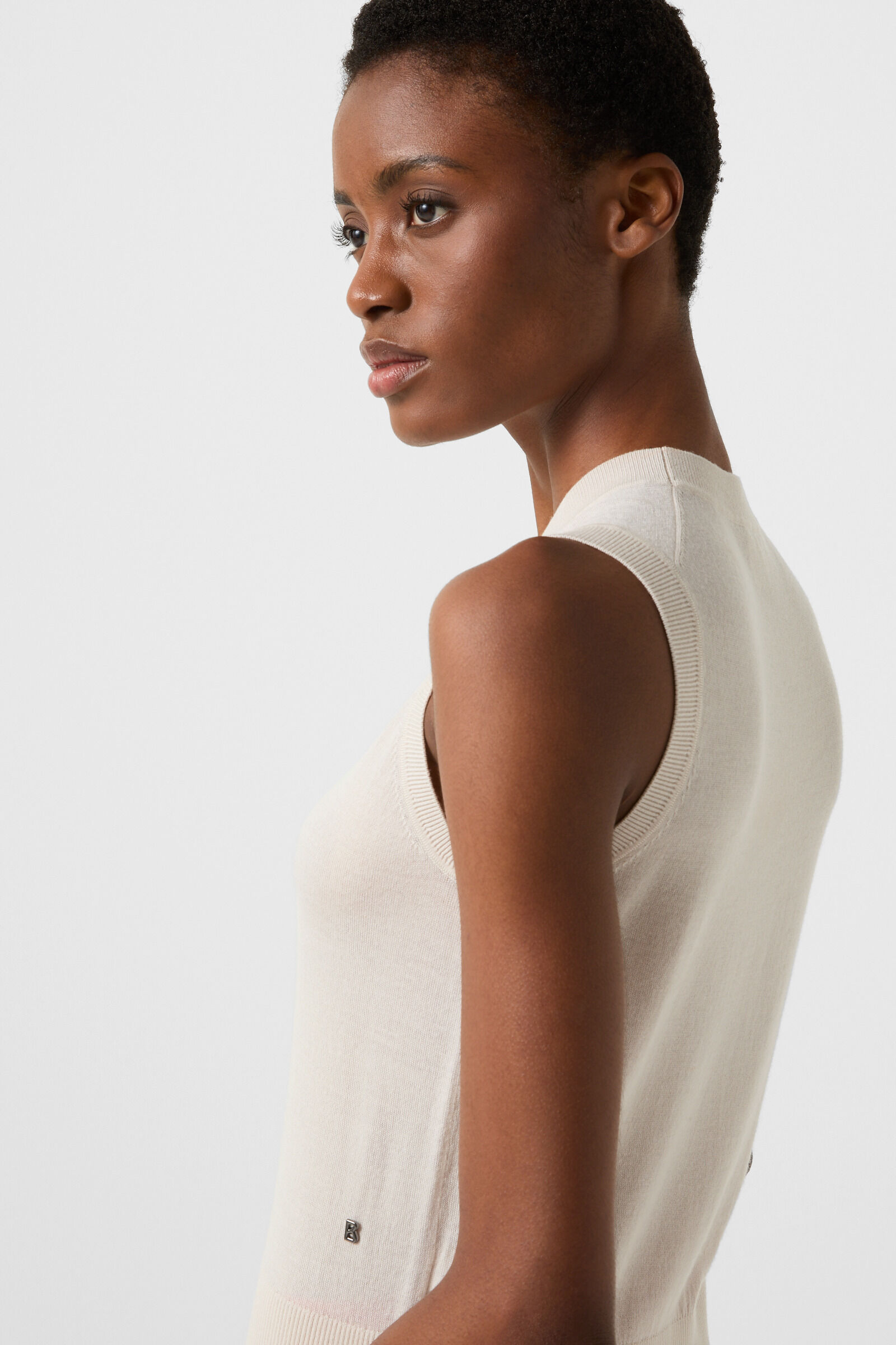 Knitted top Isola Sand