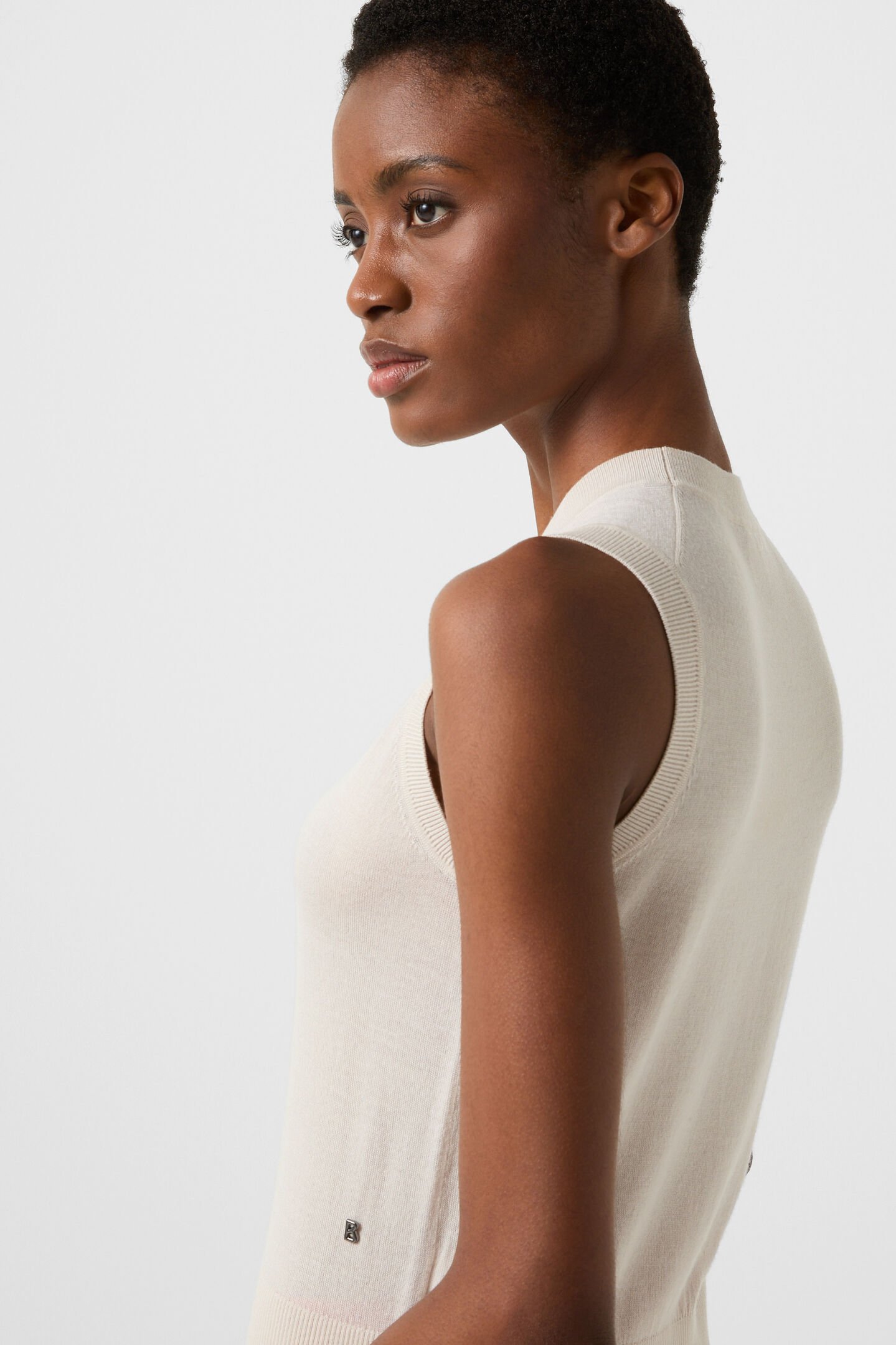 Strick-Top Isola Sand