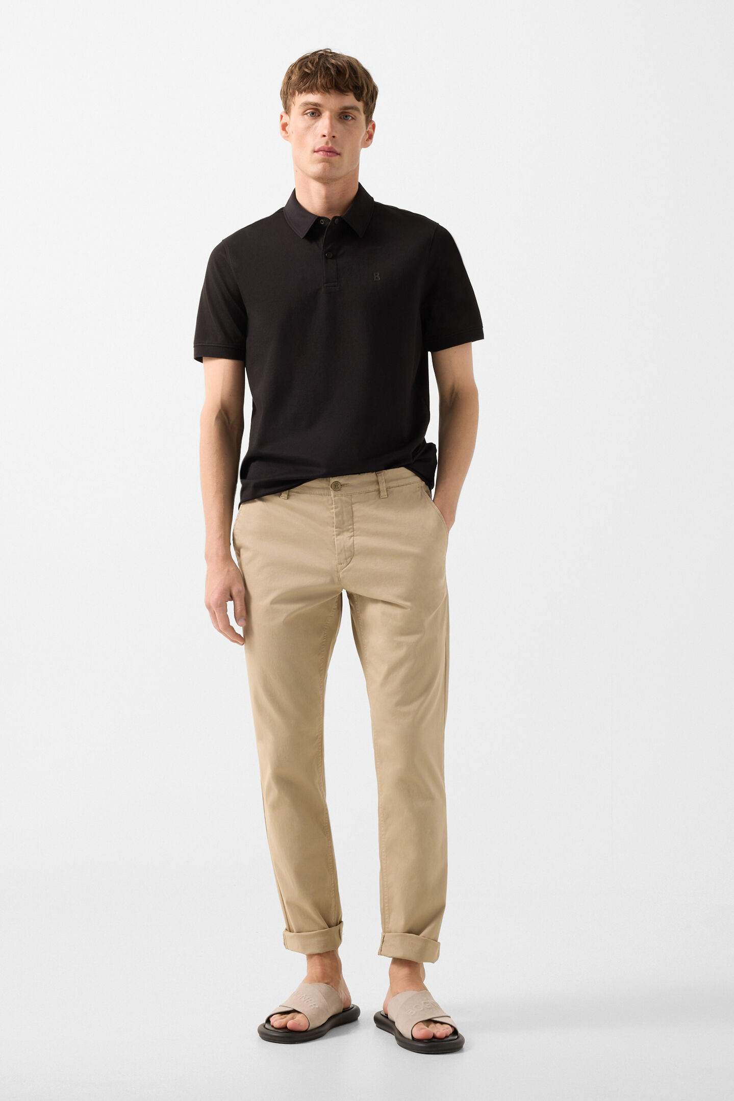 Polo-Shirt Timo Schwarz