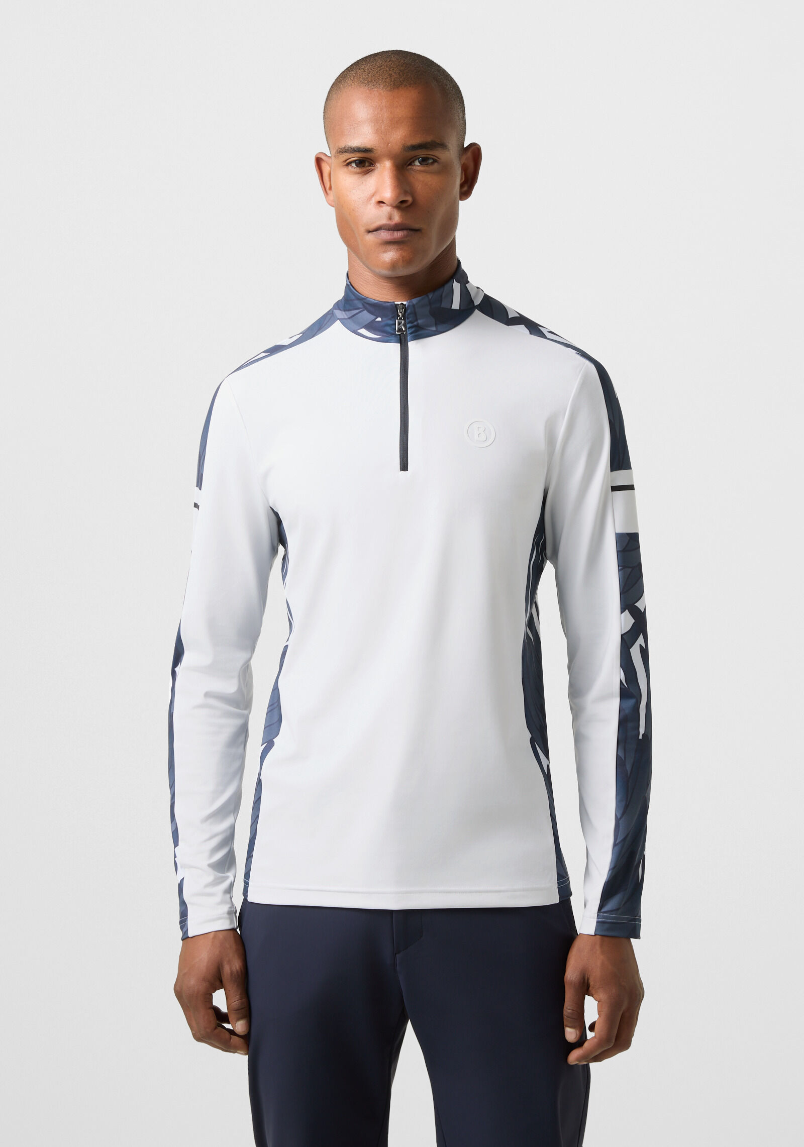 First Layer Gary White/navy blue