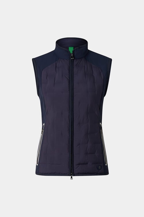 Hybrid-Weste Lina Navy-Blau