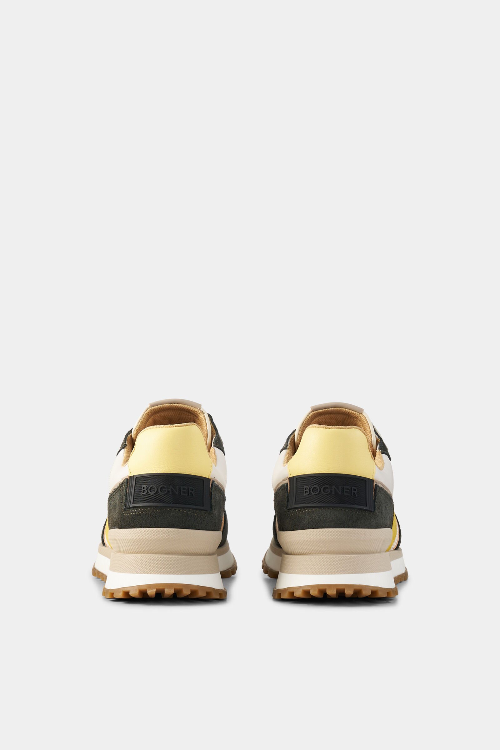 Sneaker Newport Dark green/yellow/white