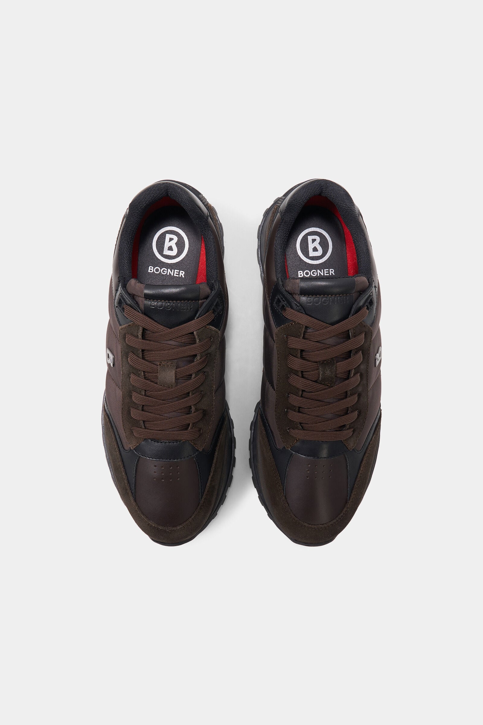Newport running trainers Dark brown