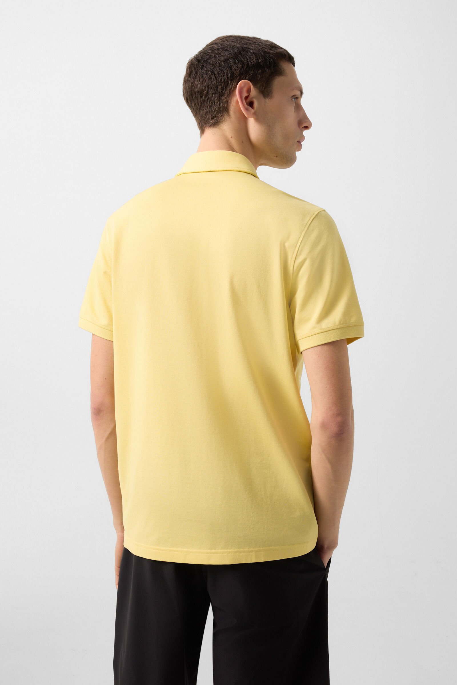 Timo polo shirt Yellow